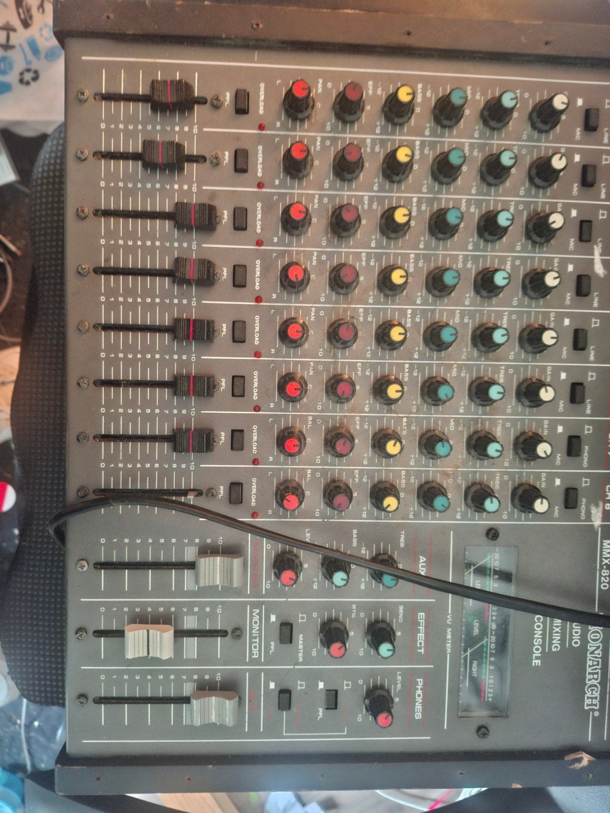 Te koop mengpaneel, Muziek en Instrumenten, Mengpanelen, Ophalen of Verzenden, Gebruikt, 5 tot 10 kanalen, Microfooningang