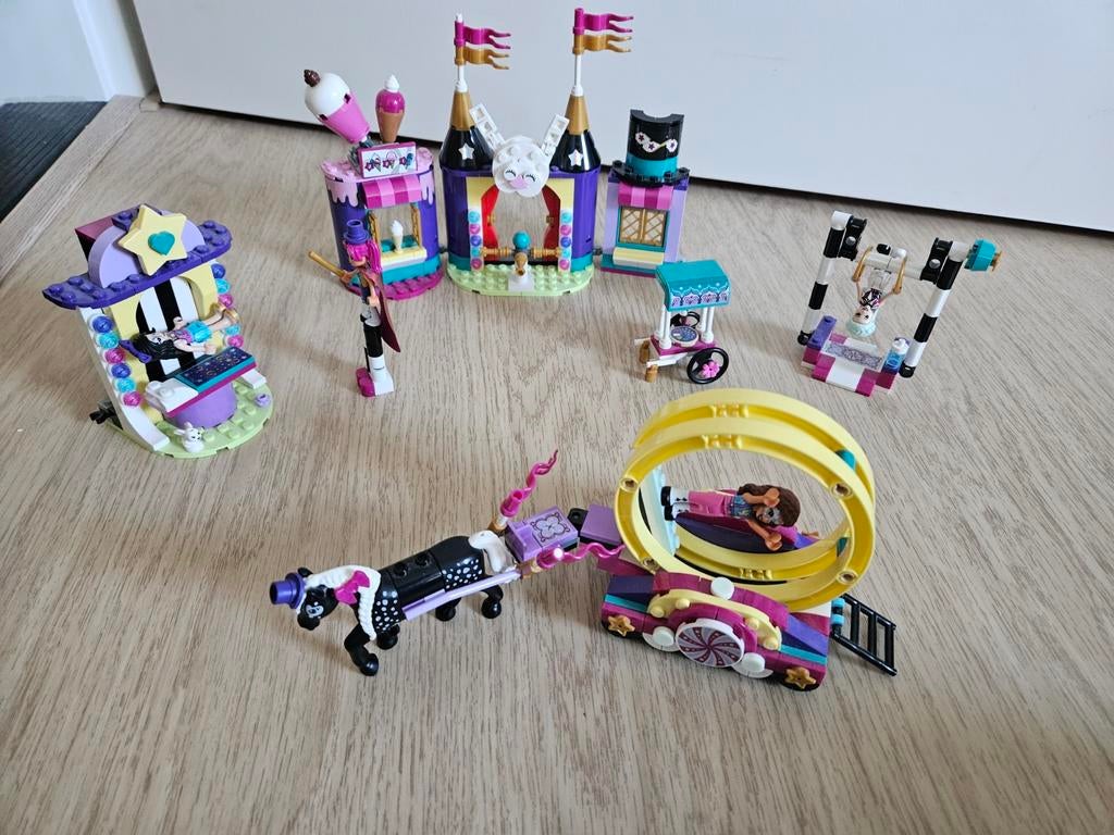 Twee x  lego friends kermis set (41687 en 41686), Ophalen, Zo goed als nieuw