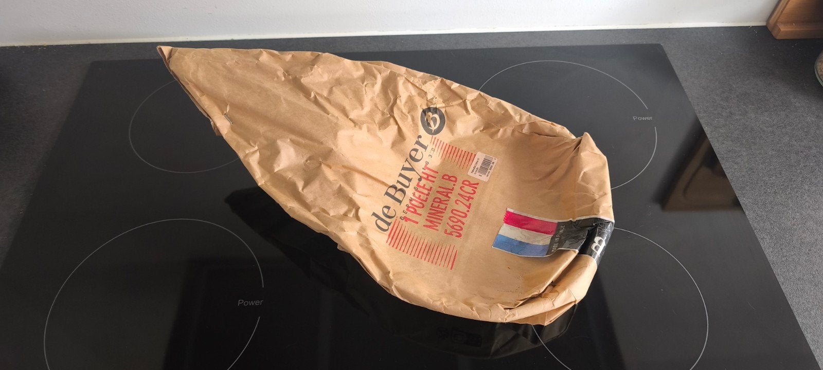 De Buyer Mineral B Koekenpan Ø24cm - Nieuw in verpakking, Ophalen, De Buyer, Nieuw, Geschikt voor inductie