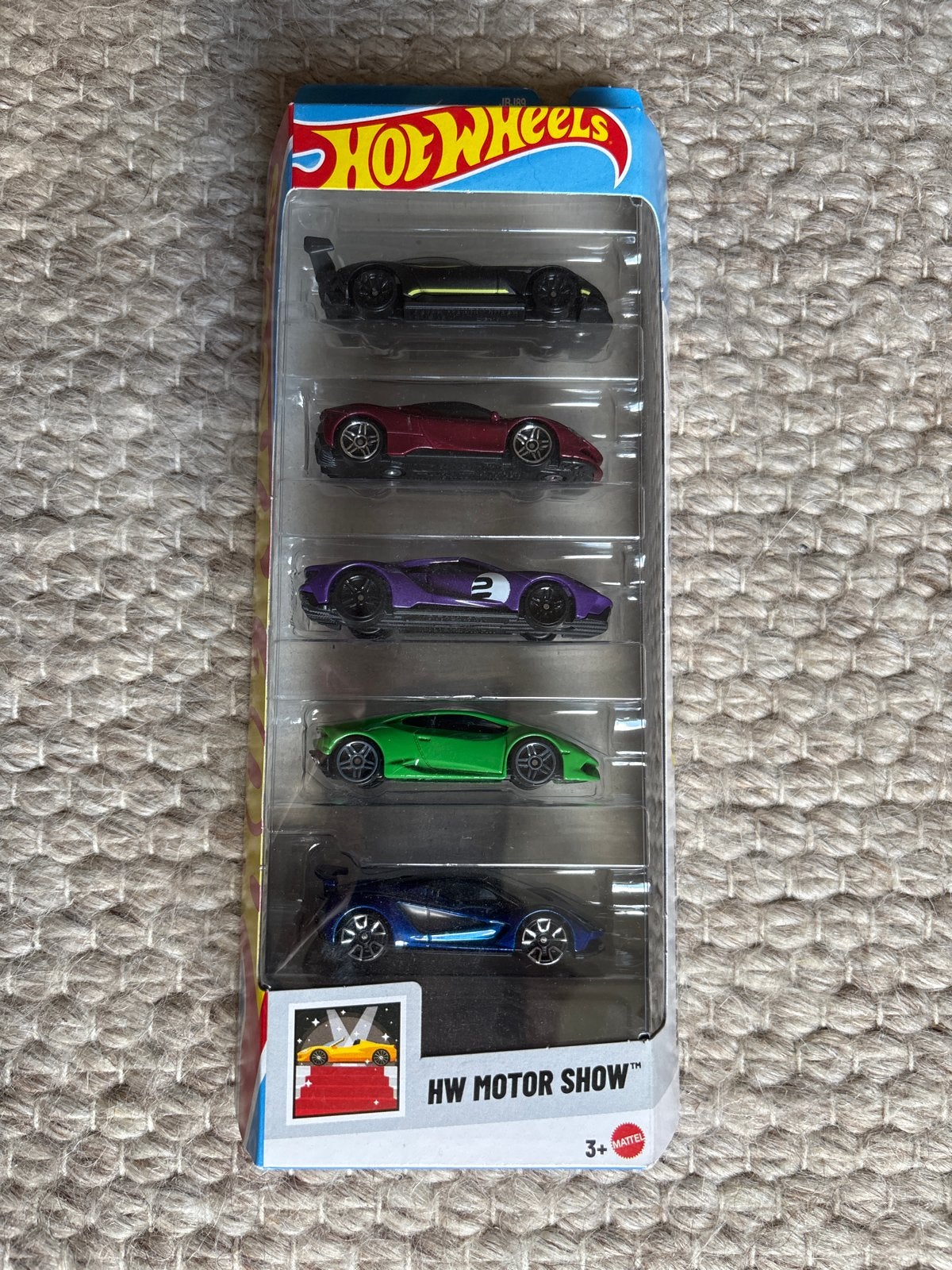 Hot Wheels HW Motor Show 5-pack, Kinderen en Baby's, Speelgoed | Speelgoedvoertuigen, Ophalen of Verzenden, Nieuw