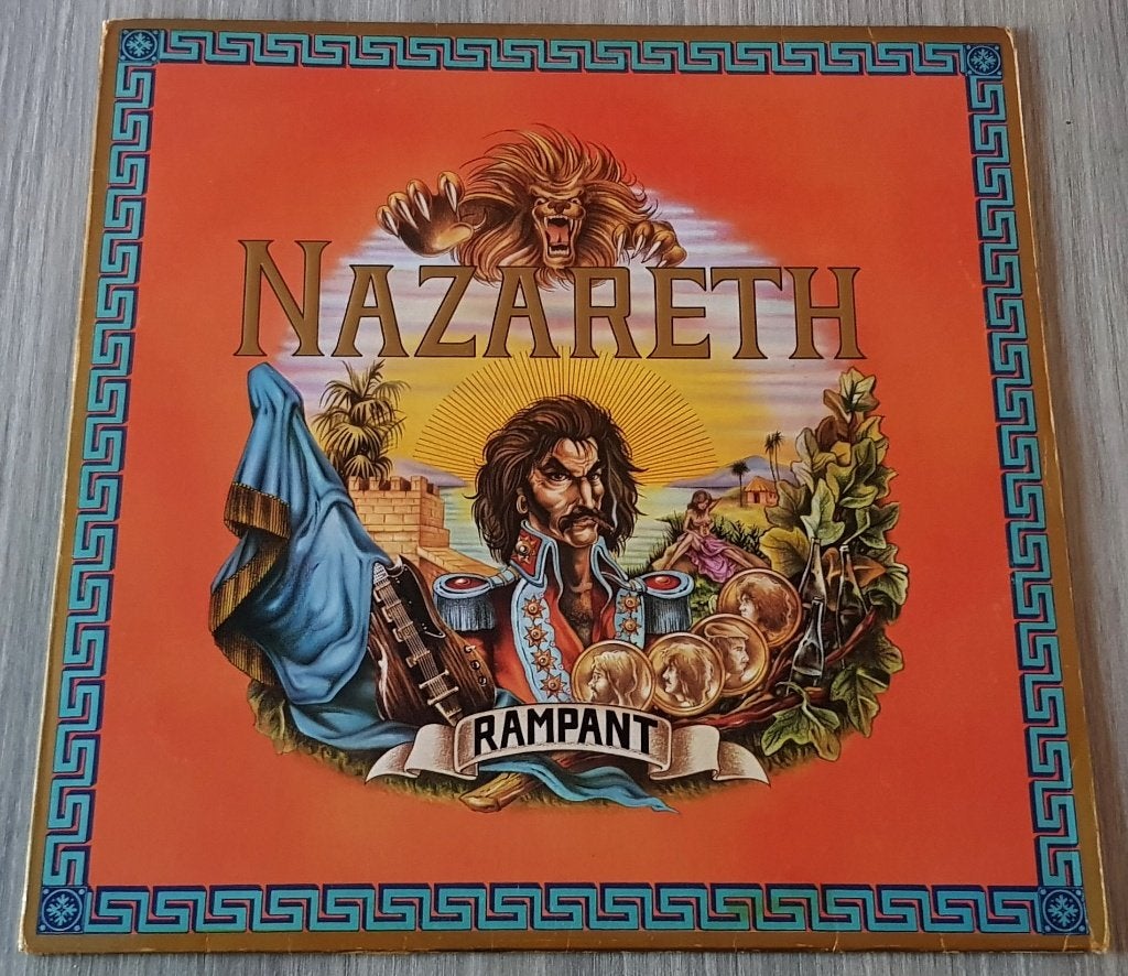 LP Nazareth - Rampant [Orig.Press. Embossed Cover], Ophalen of Verzenden, Gebruikt