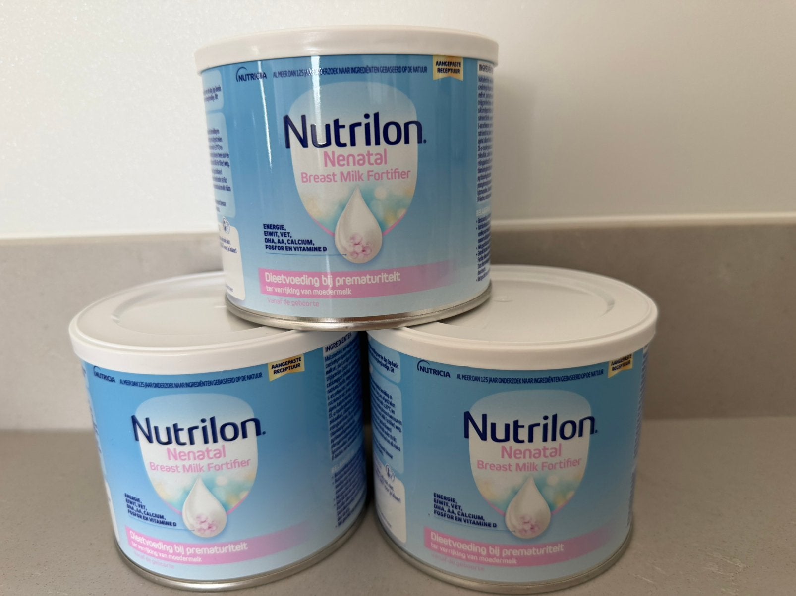 3 blikken Nutrilon Nenatal Breast Milk Fortifier babyvoeding, Kinderen en Baby's, Babyvoeding en Toebehoren, Ophalen of Verzenden