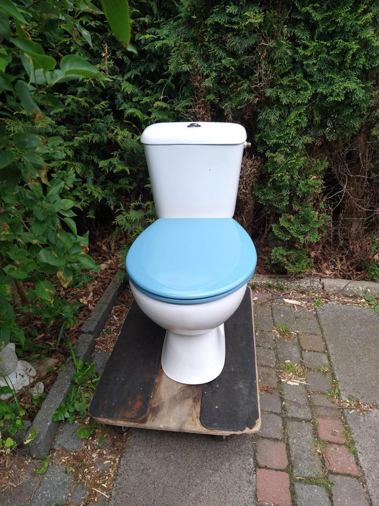 Duoblok wc toiletpot, Doe-het-zelf en Verbouw, Ophalen of Verzenden, Toilet