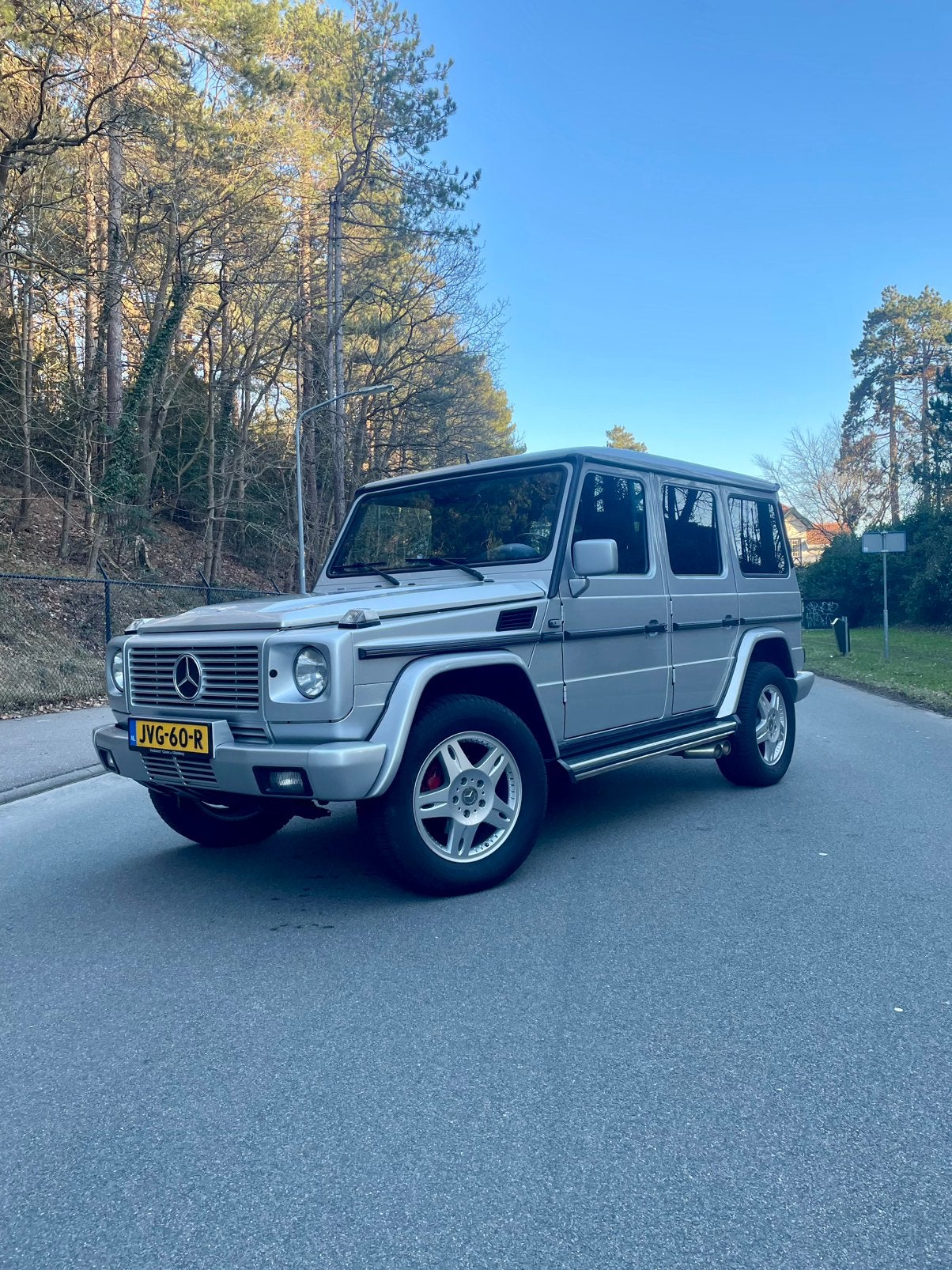 Mercedes-Benz G500 2004 / TREKHAAK / SCHUIFDAK / ORIGINEEL!!, Auto's, Mercedes-Benz, Automaat, Euro 5, 296 pk, G-Klasse