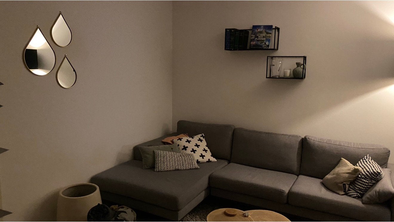Bank met lounge, Ophalen, 250 tot 300 cm, Gebruikt, Hoekbank