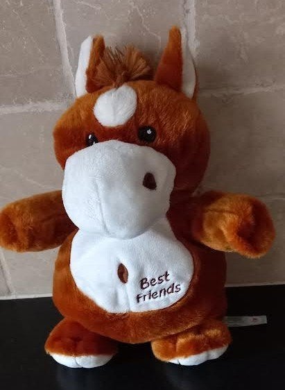 Handpop leeuw Best Friends, Verzenden, Zo goed als nieuw, Overige typen, Wasbaar