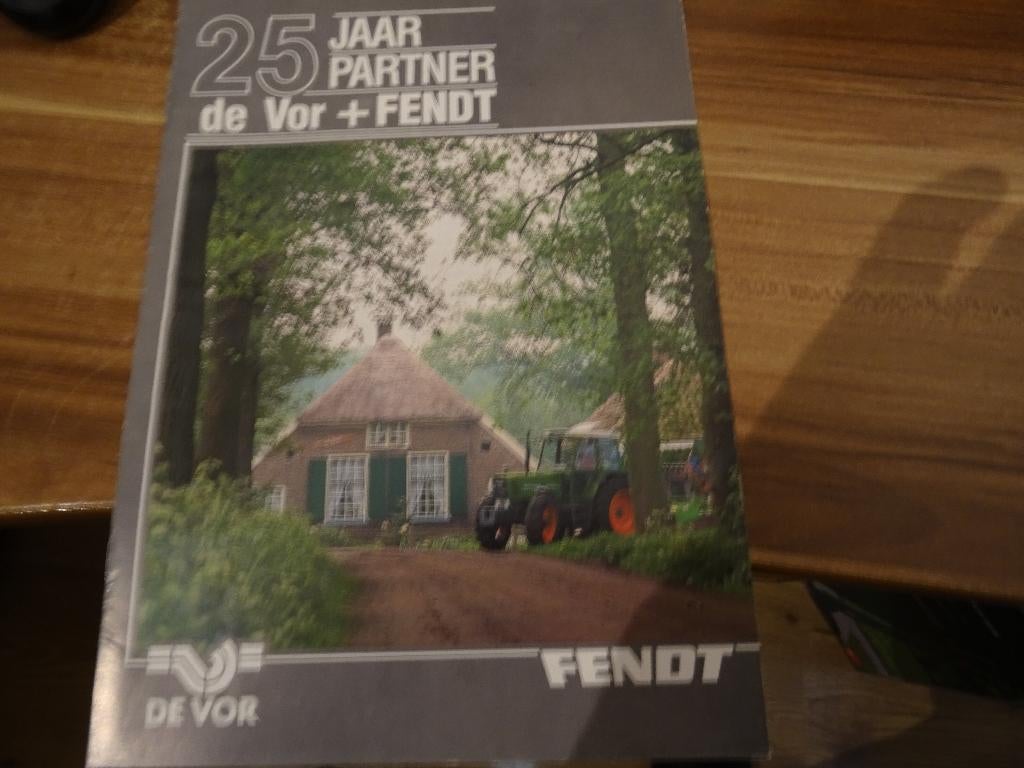 25 Jaar Partner de vor -Fendt folder, Ophalen of Verzenden, Zo goed als nieuw, Folder