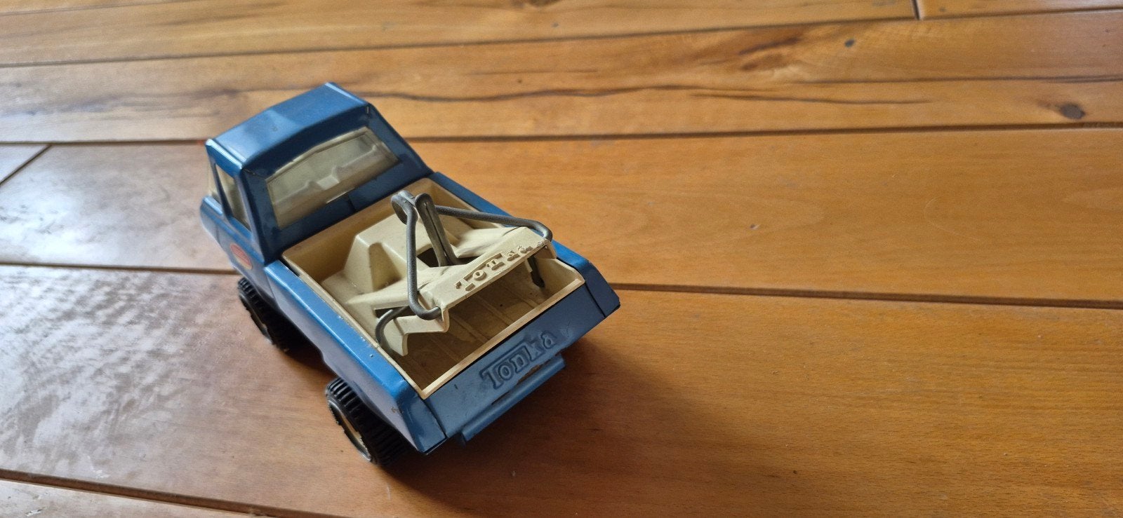 Vintage Tonka Sleepcab Pick-up Truck - Blauw Speelgoed, Kinderen en Baby's, Speelgoed | Speelgoedvoertuigen, Ophalen, Gebruikt