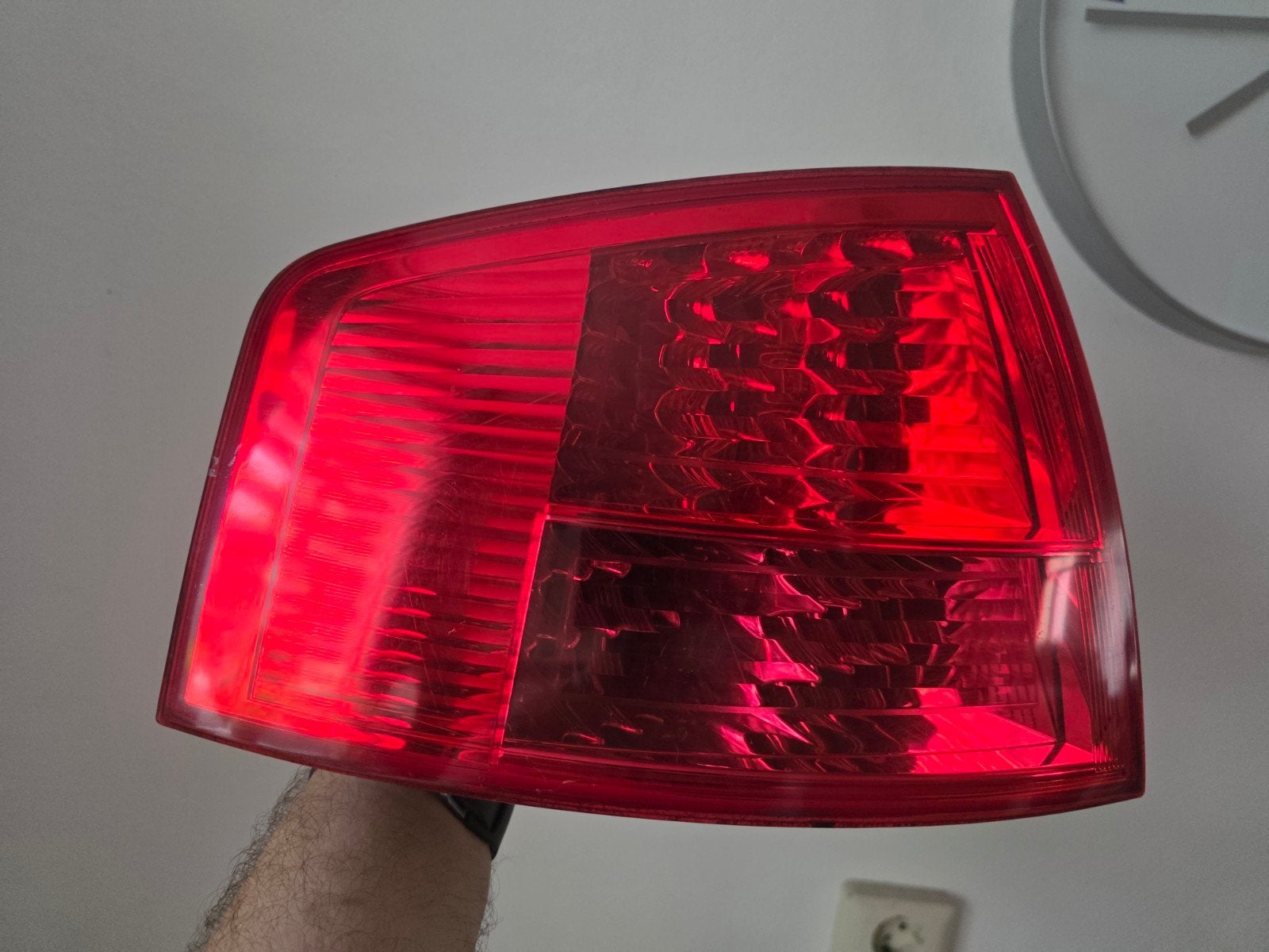 Audi A8 S8 4E D3 Achterlicht links buiten, Ophalen of Verzenden