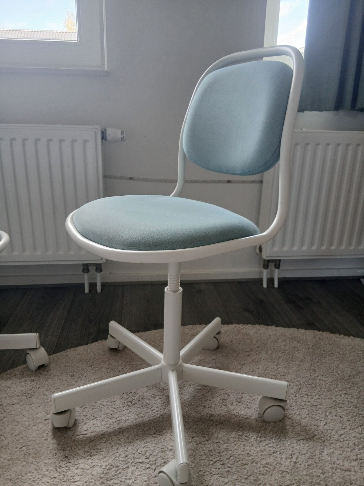 Ikea ÖRFJÄLL kinderbureaustoel, Ophalen, Gebruikt, Blauw, Bureaustoel