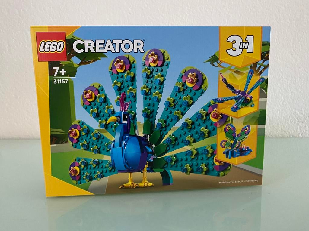 LEGO Creator 31157 Exotische Pauw. NIEUW/SEALED!!! 🆕, Lego, Nieuw, Ophalen of Verzenden, Ongeopend/sealed