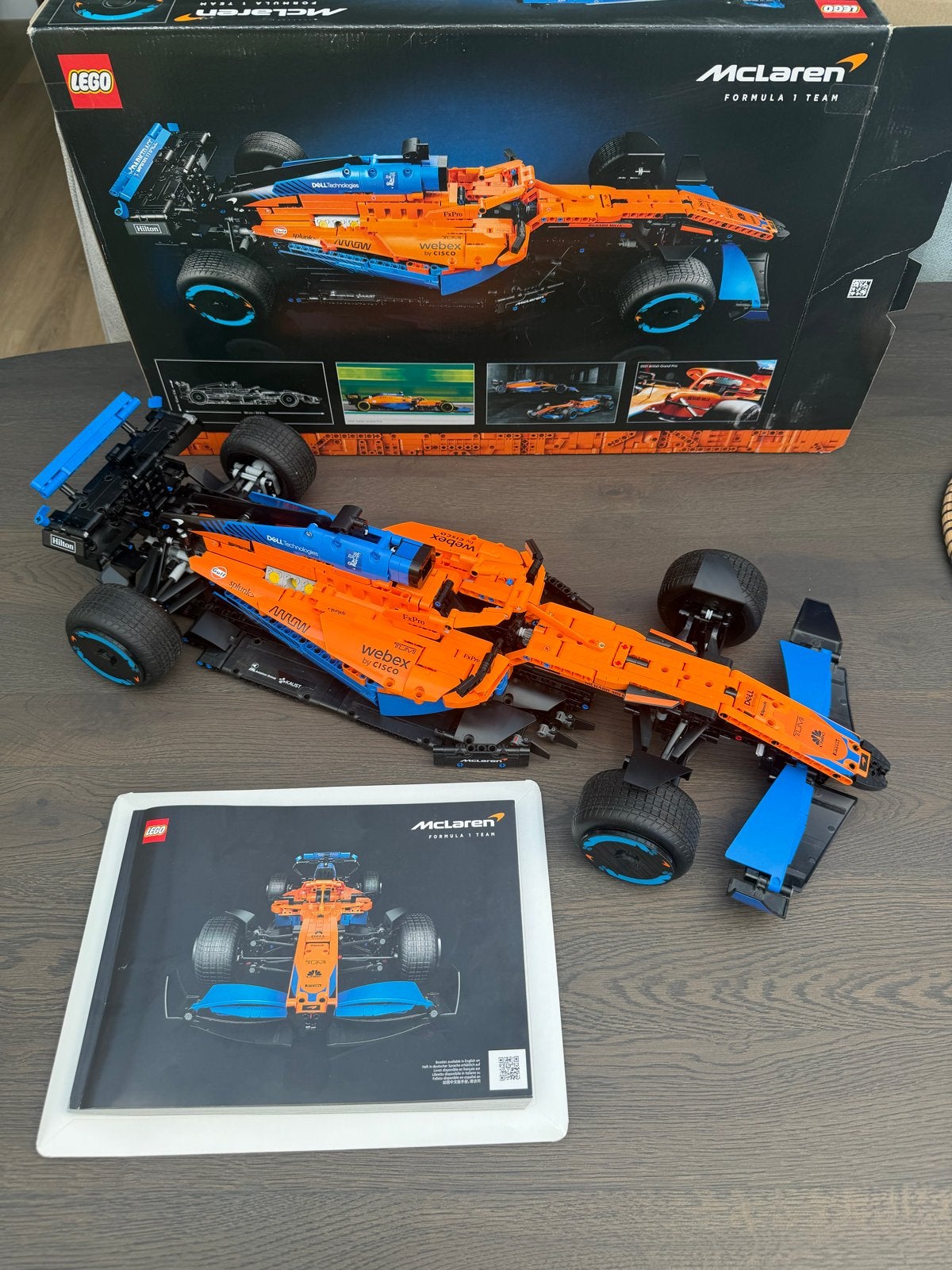 LEGO Technic McLaren Formule 1 Racewagen 42141, Ophalen of Verzenden, Zo goed als nieuw, Overige merken