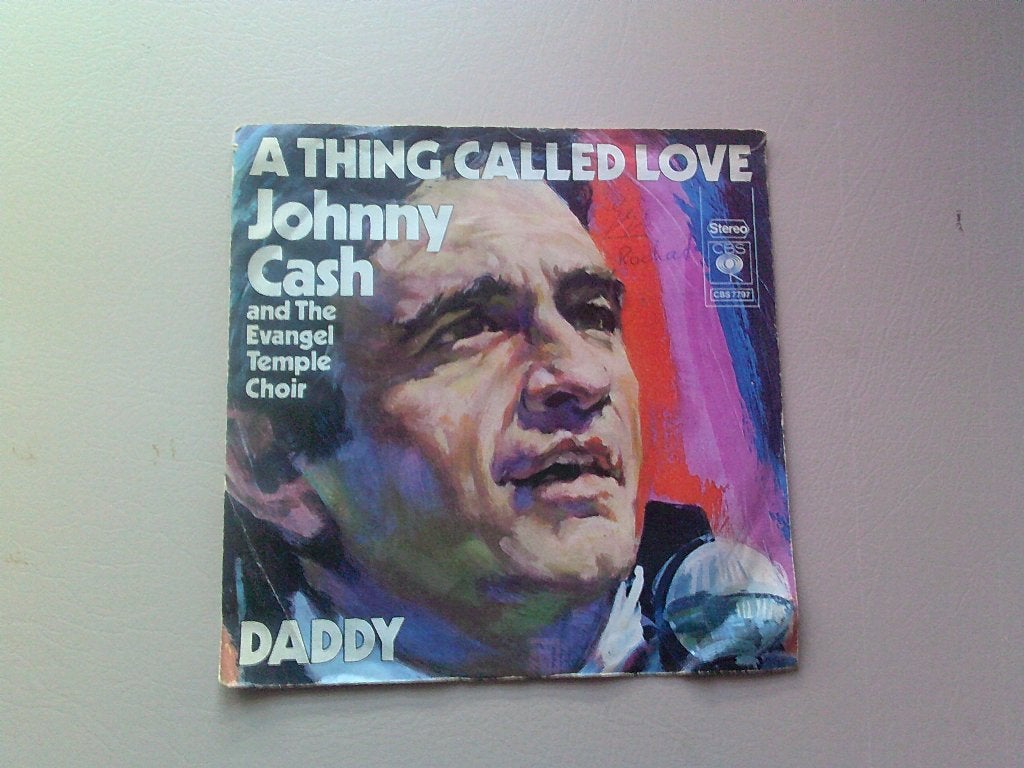 johnny cash - a thing called love, 7 inch, Ophalen of Verzenden, 1970 - 1979, Fotohoes