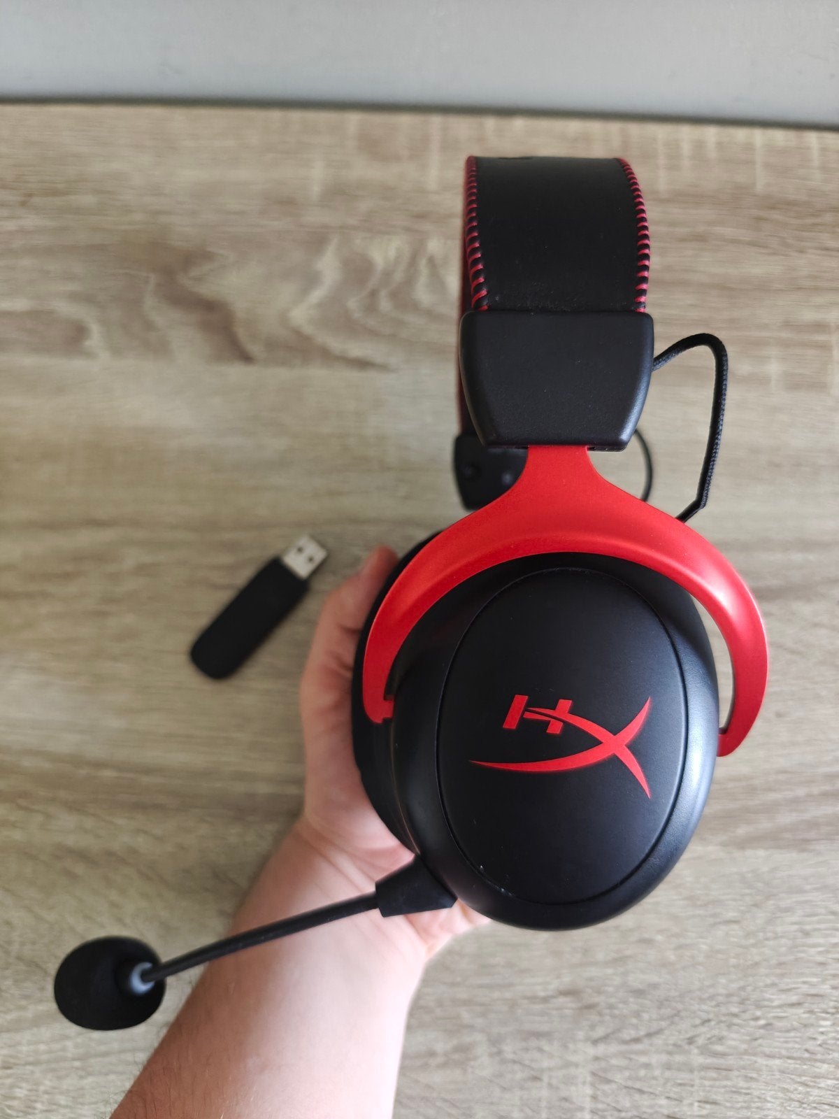 HyperX Cloud II Draadloze Gaming Headset - Rood/Zwart, HyperX, Draadloos, Ophalen of Verzenden, Rood