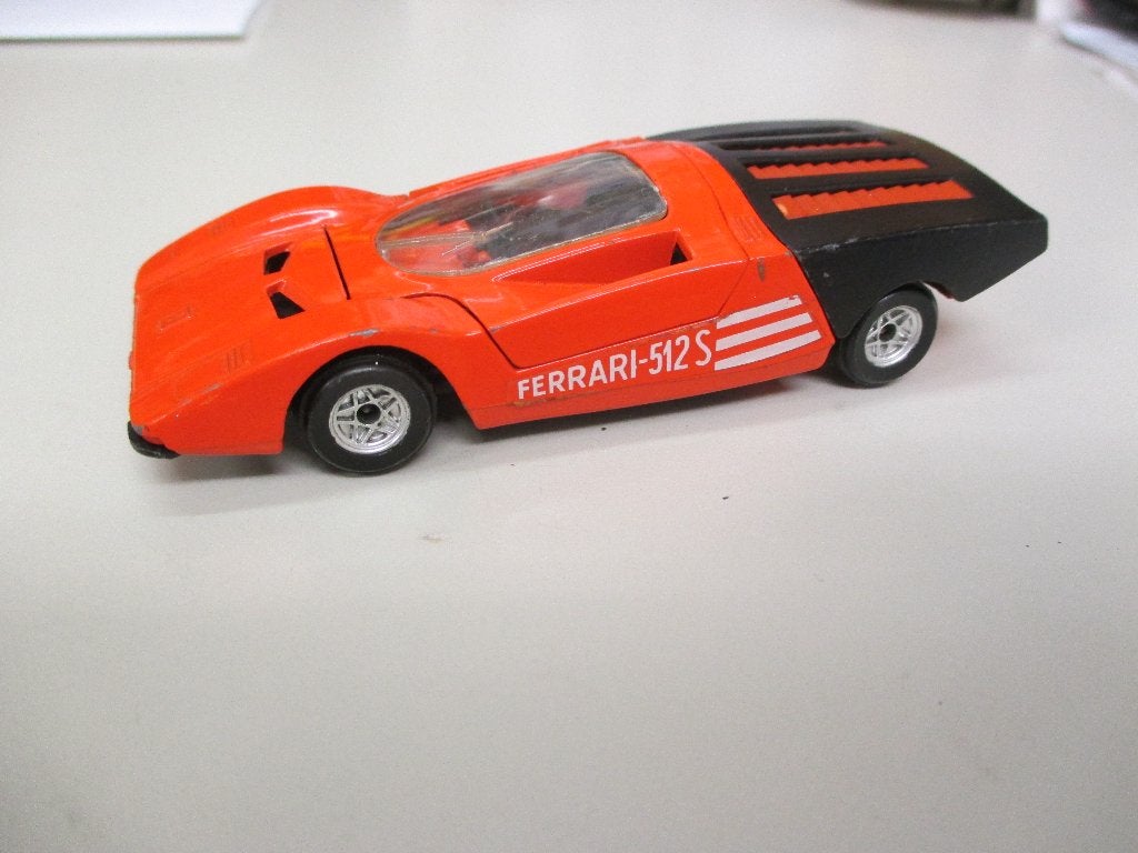 Ferrari 512 modelauto, Hobby en Vrije tijd, Modelauto's | 1:43, Ophalen, Zo goed als nieuw, Auto, Overige merken
