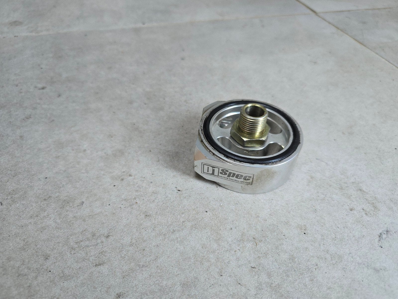 D1 Spec sandwich plate/oliefilter adaptor universeel, Auto-onderdelen, Ophalen of Verzenden, Gebruikt, Universele onderdelen