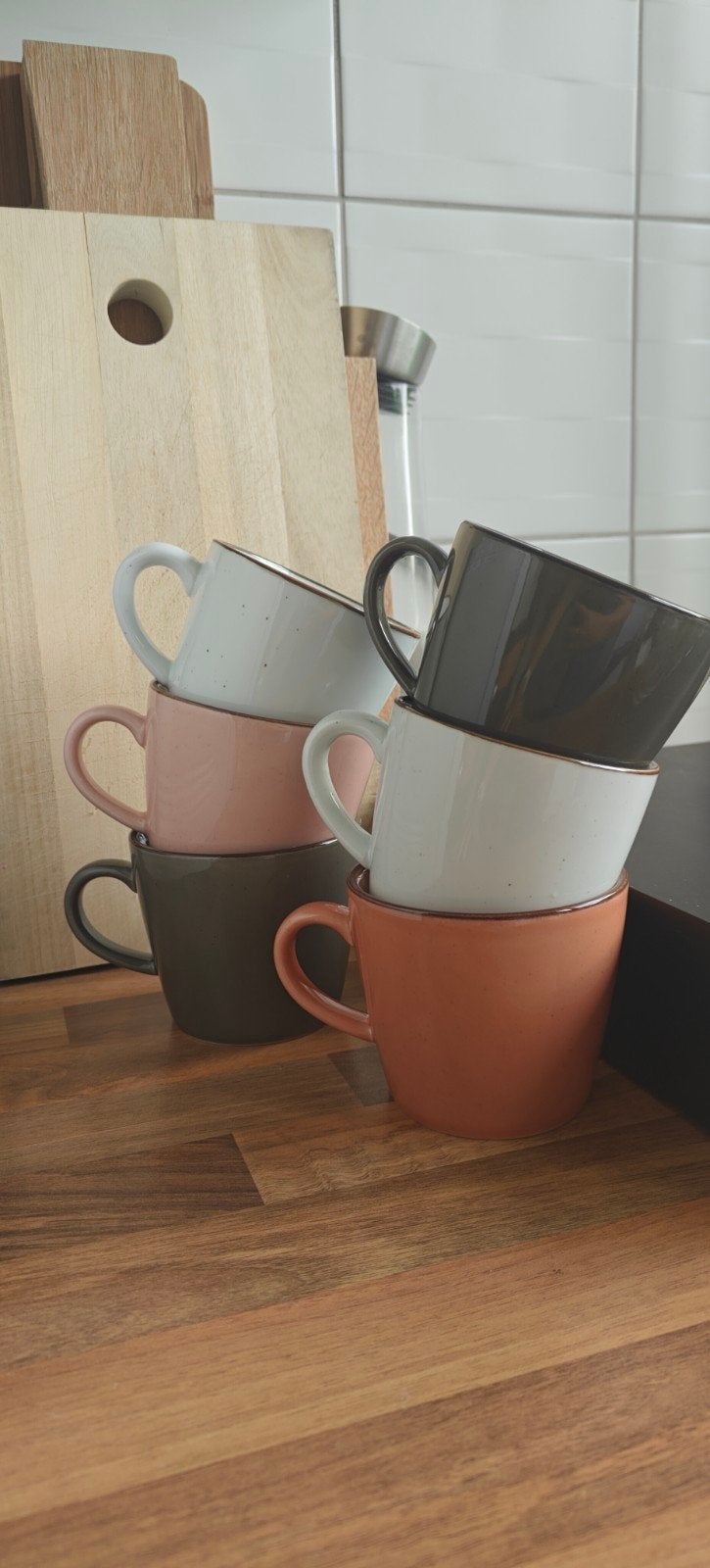 6 mokken en 4 schaaltjes van Xenos, Ophalen of Verzenden