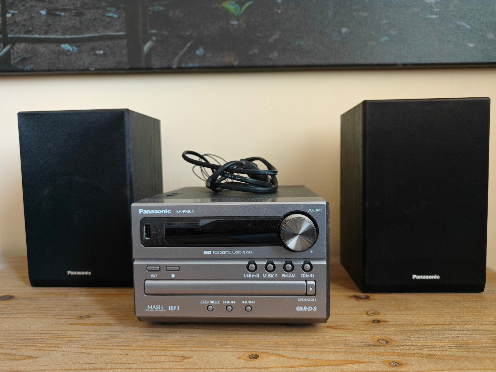 Panasonic CD Stereo systeem SC-PM04, Zo goed als nieuw, Microset, Cd-speler, Ophalen