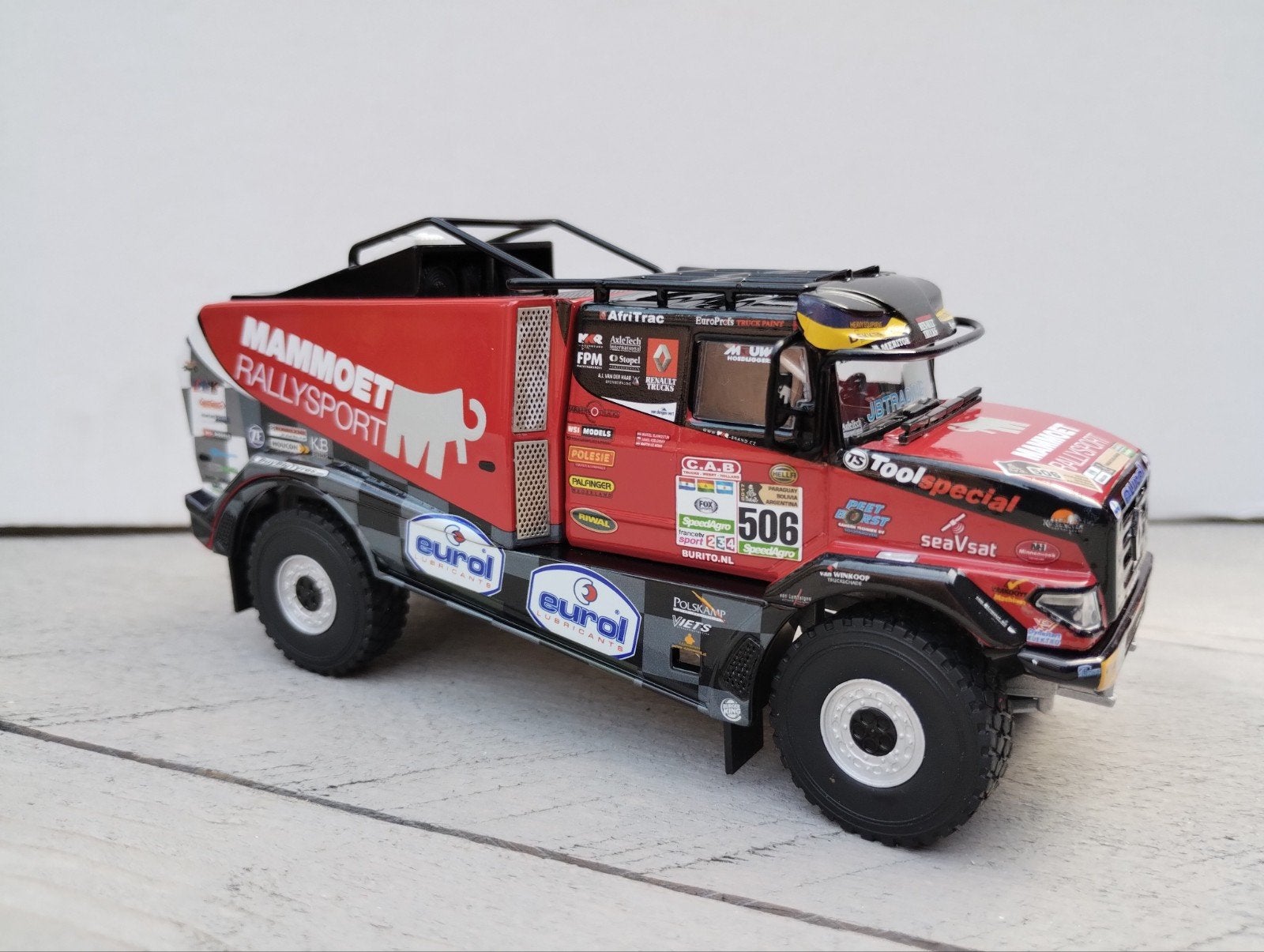 te koop Dakar wsi Renault Rally truck van team mammoet 2018, Ophalen of Verzenden, Nieuw, Bus of Vrachtwagen, Wsi