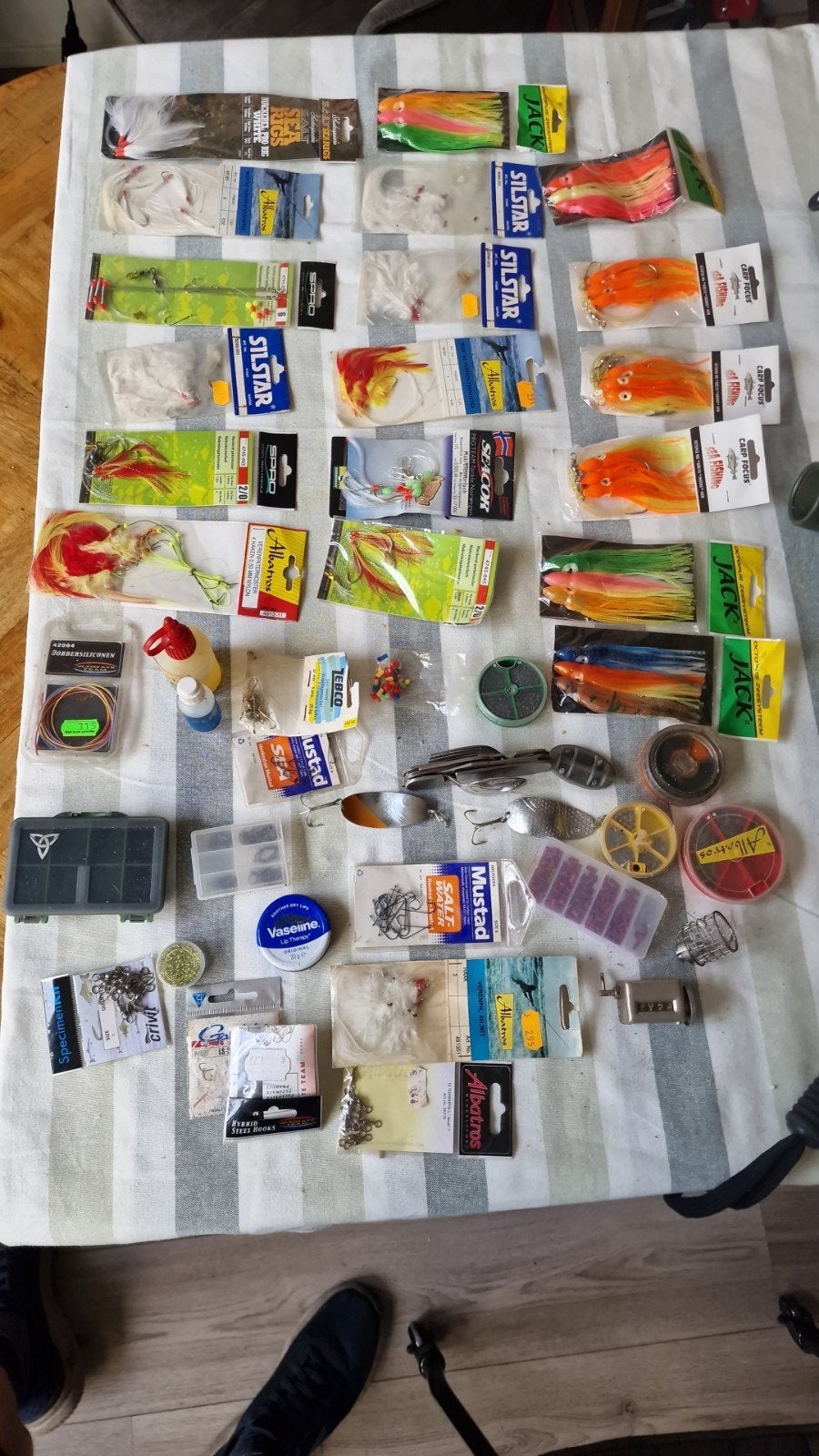 Partij hengelsport, kunstaas, blinkers, haakjes, loodjes, Ophalen of Verzenden, Nieuw