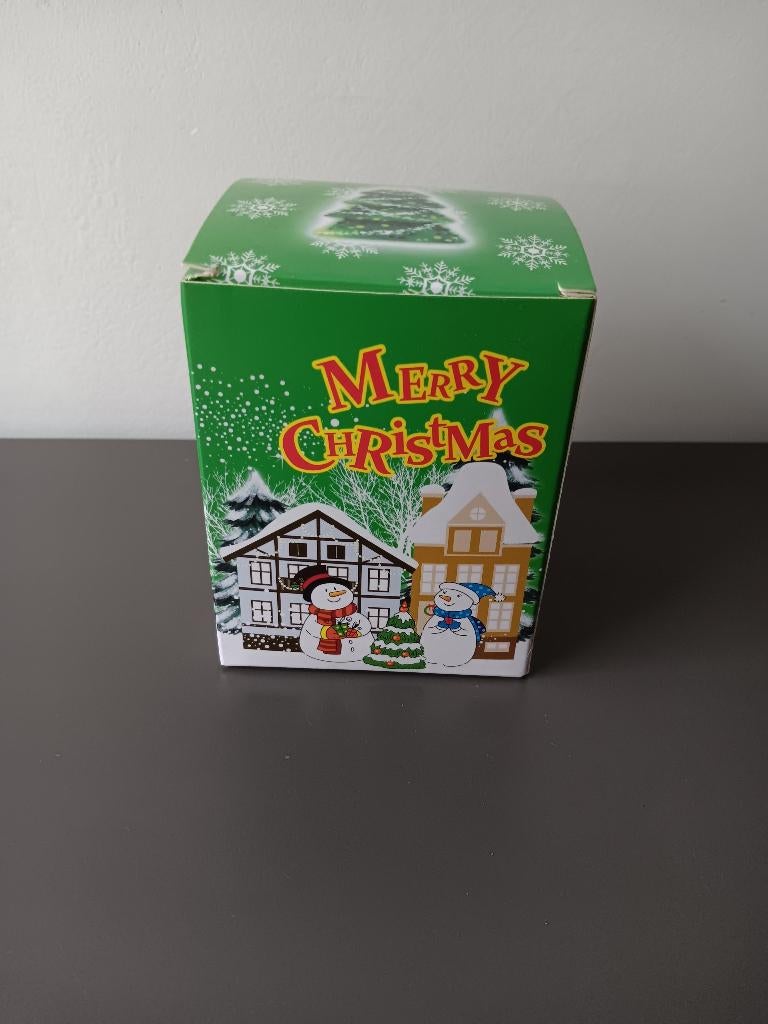 Grappige bewegende kerstboom met geluid op batterijen, Ophalen of Verzenden, Gebruikt