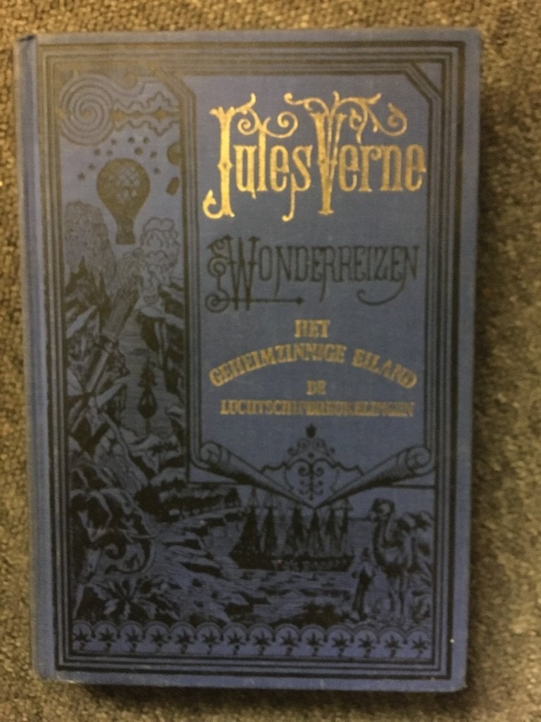 Geheimzinnige eiland 1 luchtschipbreukelingen; Jules Verne, Ophalen of Verzenden, Zo goed als nieuw, Jules Verne
