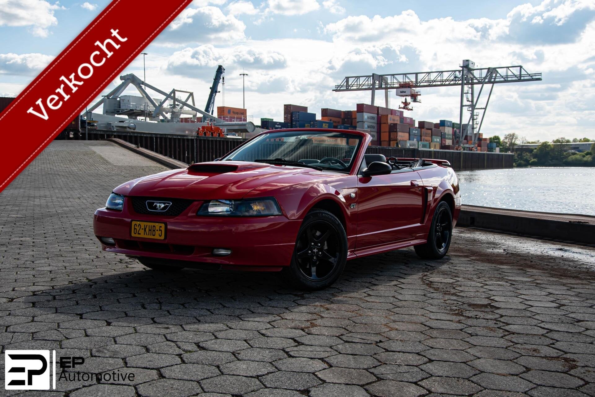 Ford USA Mustang GT|4.6V8|Cabrio|Airco|Uniek, Auto's, Ford Usa, Automaat, Achterwielaandrijving, Gebruikt, Overige carrosserieën