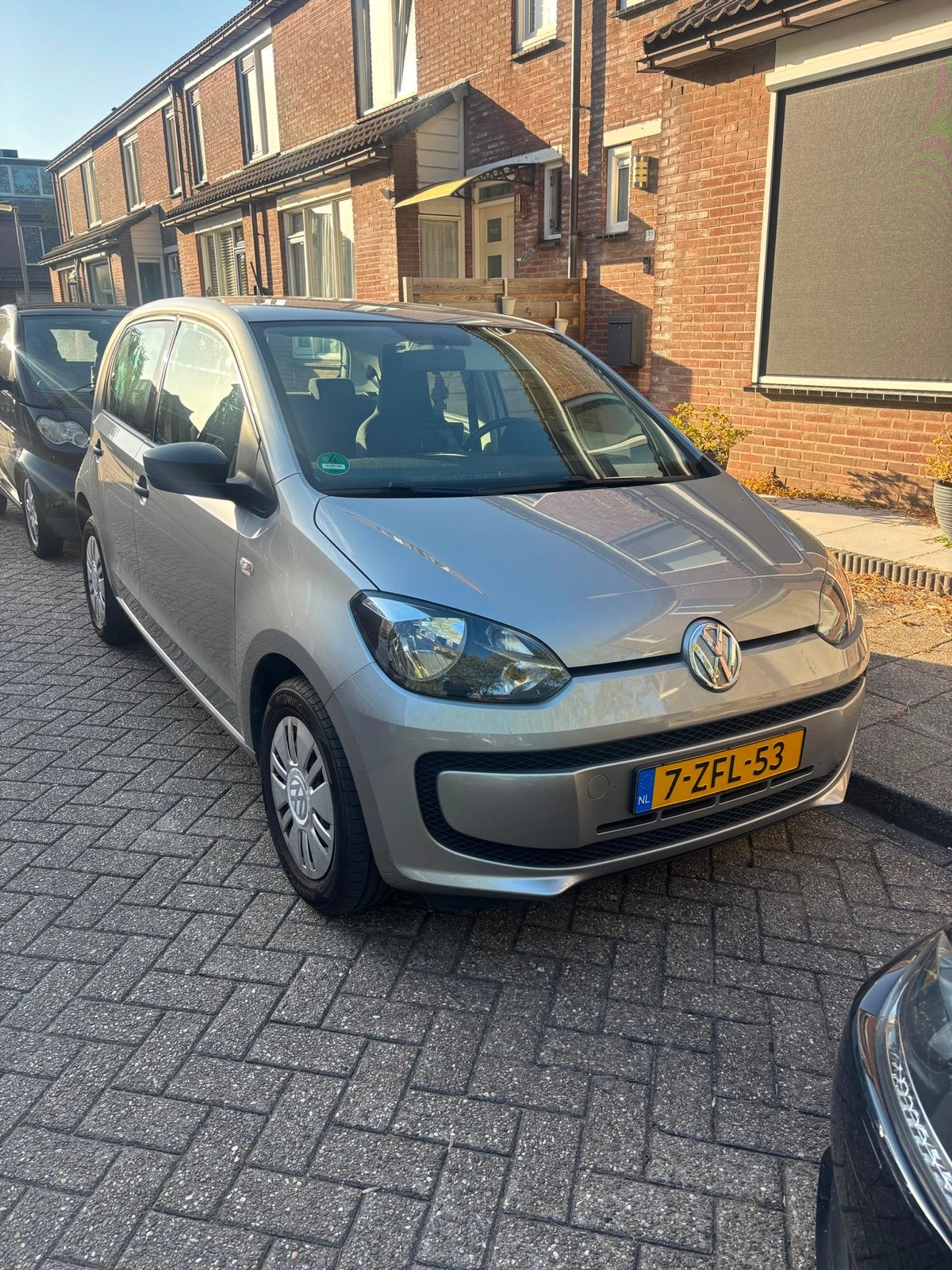 Volkswagen up! 1.0 50KW/68PK 5-DRS Ecofuel 2015 Grijs, Auto's, Volkswagen, Voorwielaandrijving, 37 €/maand, Up!, CNG (Aardgas)