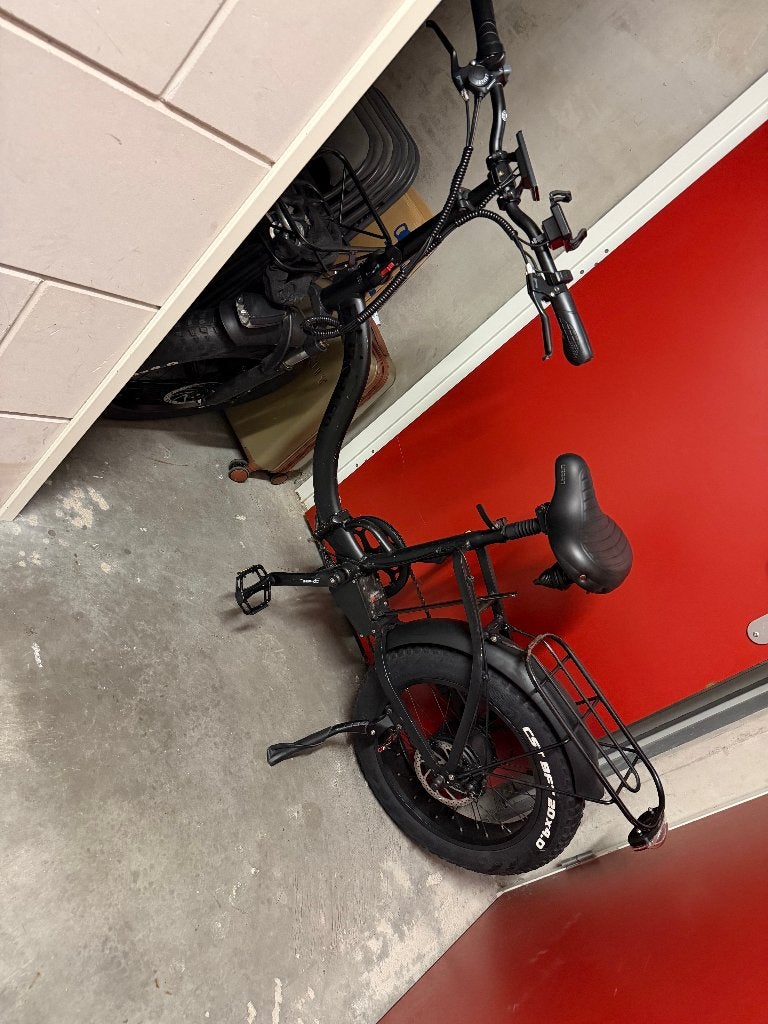 ESMASTER opvouwbare fatbike, Minder dan 30 km per accu, Gebruikt, 59 cm of meer, Ophalen