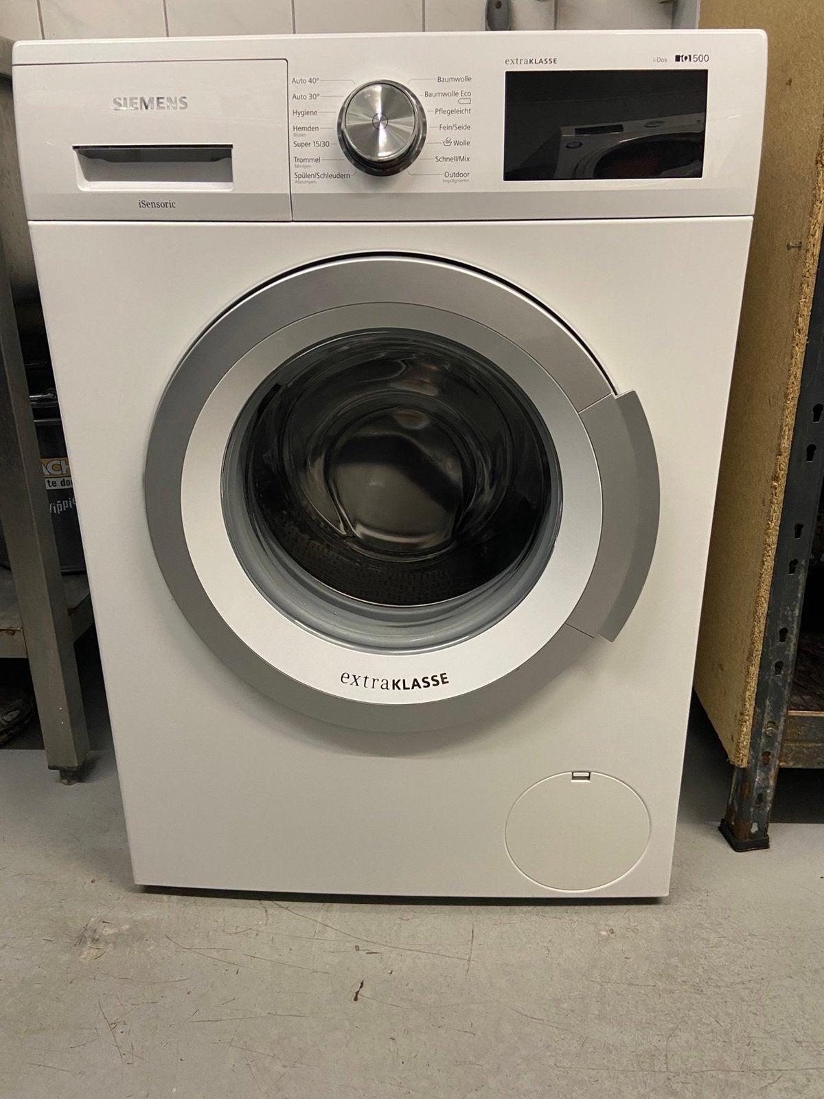 Siemens wasmachine I-DOS., Witgoed en Apparatuur, Wasmachines, Ophalen, Zo goed als nieuw, Voorlader, 85 tot 90 cm