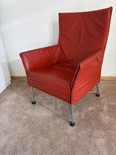 1 x Montis Charly Fauteuil Highland Tomato, Huis en Inrichting, Fauteuils, Ophalen, Gebruikt, Modern, 50 tot 75 cm