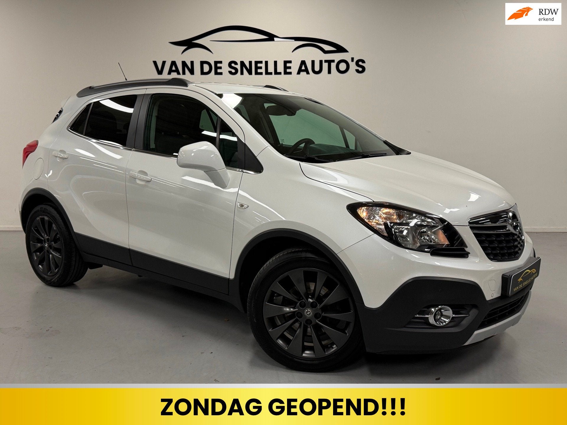 Opel Mokka 1.4 T Cosmo CAMERA/PDC/LEER/STOELVERWARMING, Voorwielaandrijving, Euro 5, Gebruikt, 4 cilinders