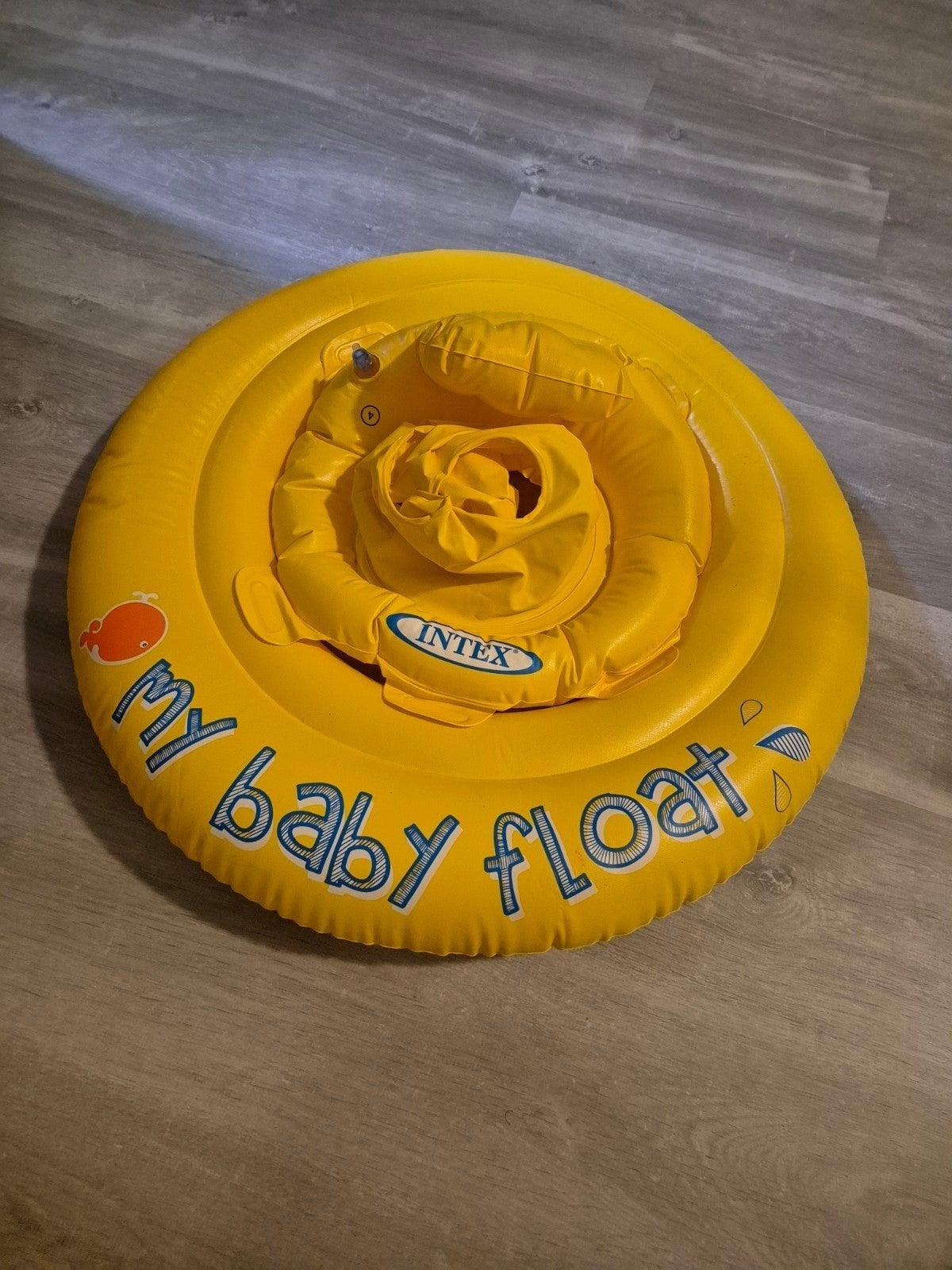 Intex My Baby Float Zwemband - Geel, Ophalen of Verzenden, Gebruikt