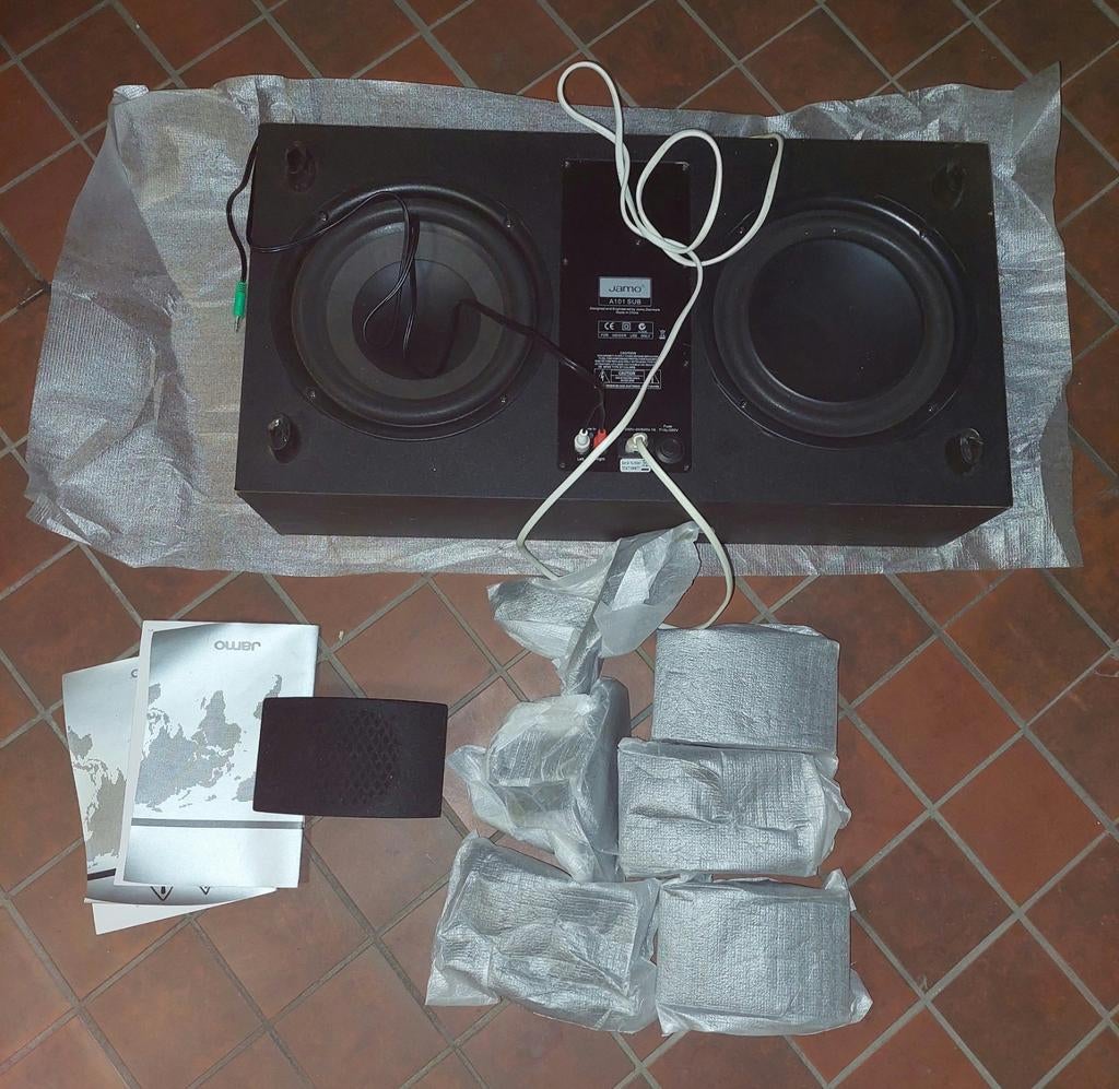 Jamo 5.1 speakerset, Audio, Tv en Foto, Ophalen