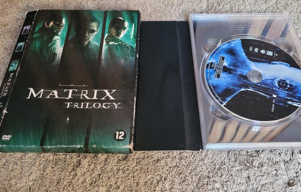 The Matrix Trilogy DVD Boxset, Vanaf 12 jaar, Ophalen of Verzenden, Gebruikt