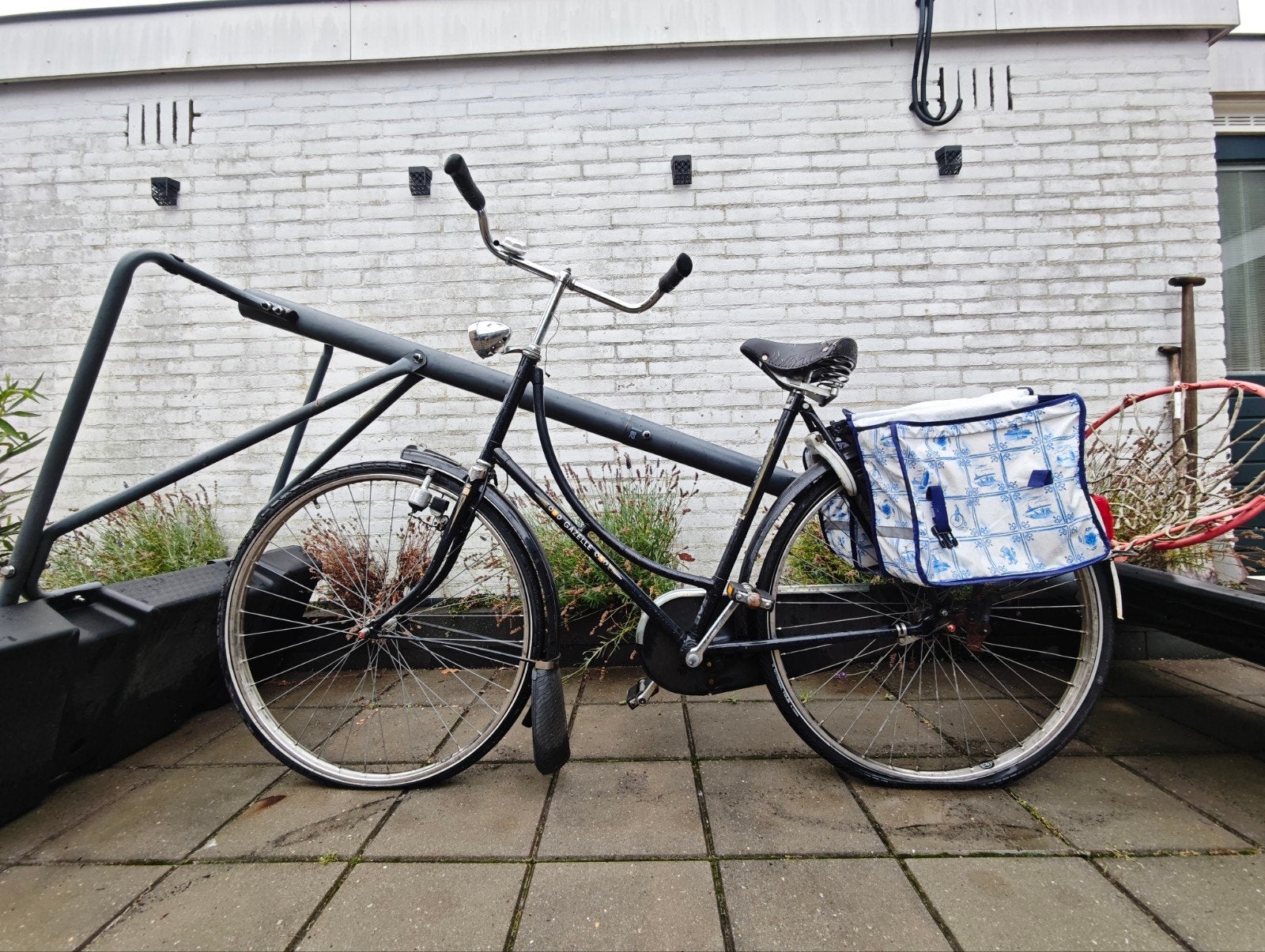 Gazelle Damesfiets - Retro Omafiets, Ophalen, Velgrem, Gazelle, 53 tot 56 cm