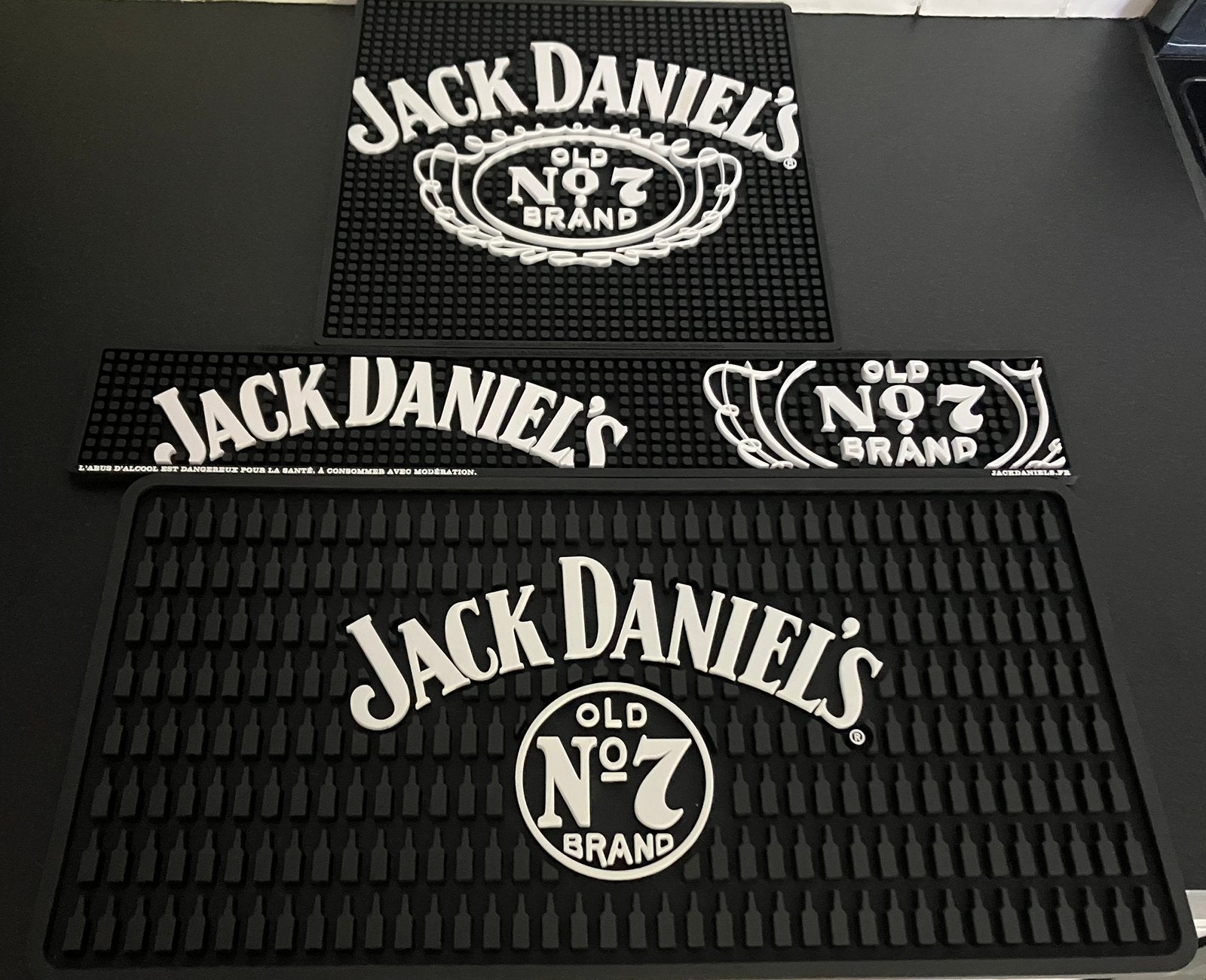 3x nieuwe Jack Daniel’s Barmatten Tennessee Whisky Bourbon, Ophalen of Verzenden, Nieuw, Gebruiksvoorwerp
