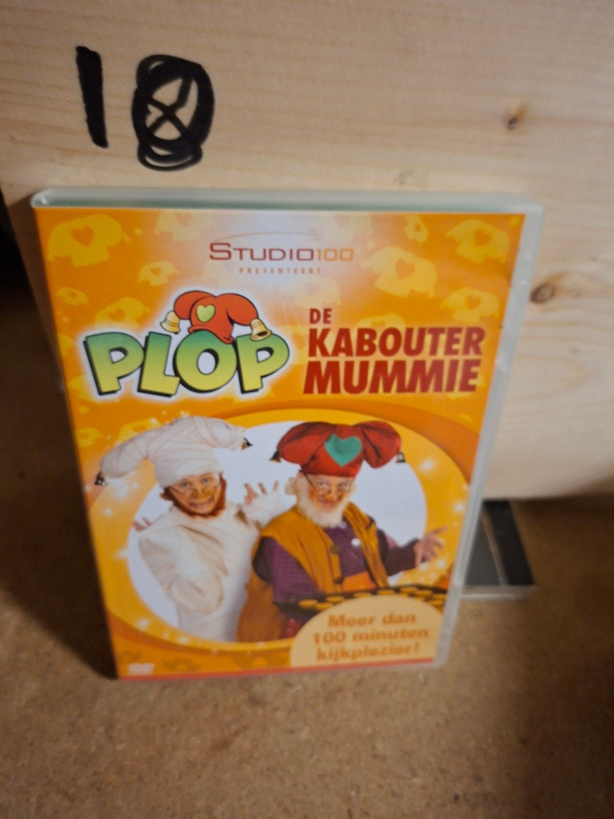 Kabouter Plop - De Kabouter Mummie DVD (Studio 100), Gebruikt, Alle leeftijden, Familie, Film