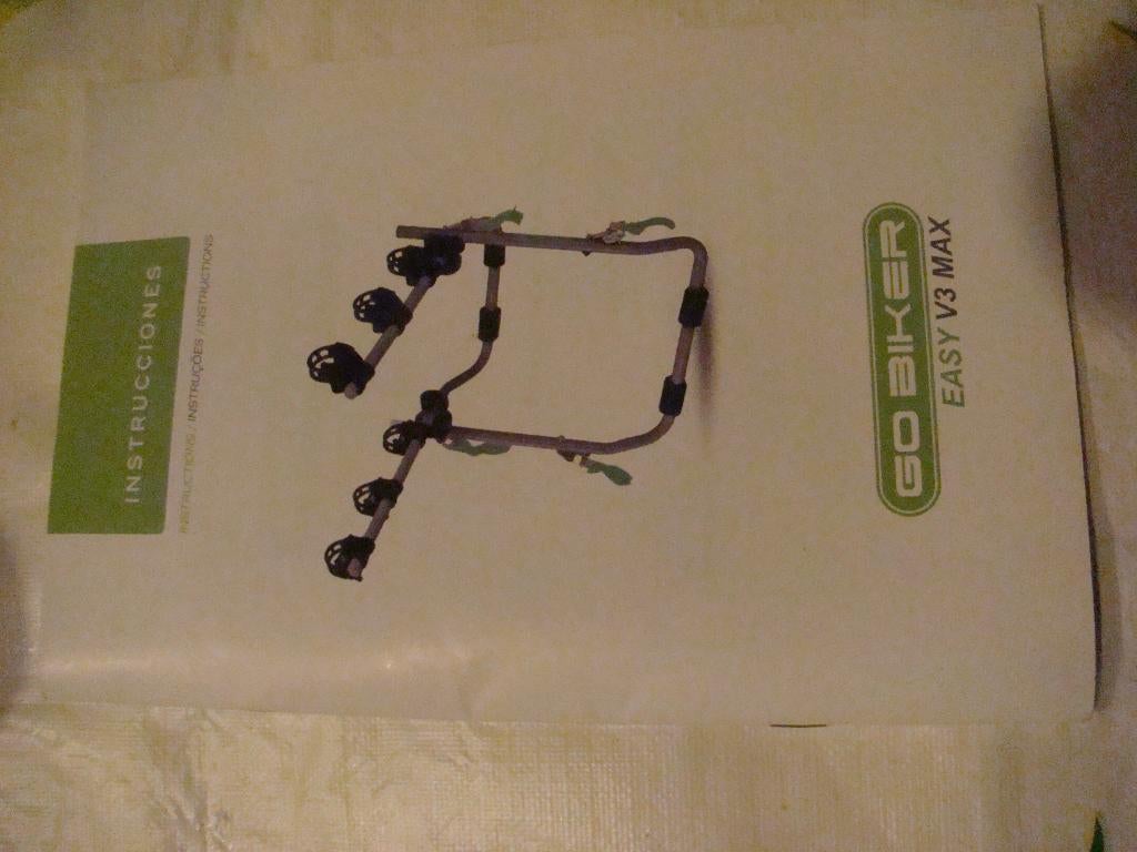 go biker easy v3 max fietsendrager nieuw!, Ophalen of Verzenden, 3 fietsen of meer, Nieuw, Achterklepdrager