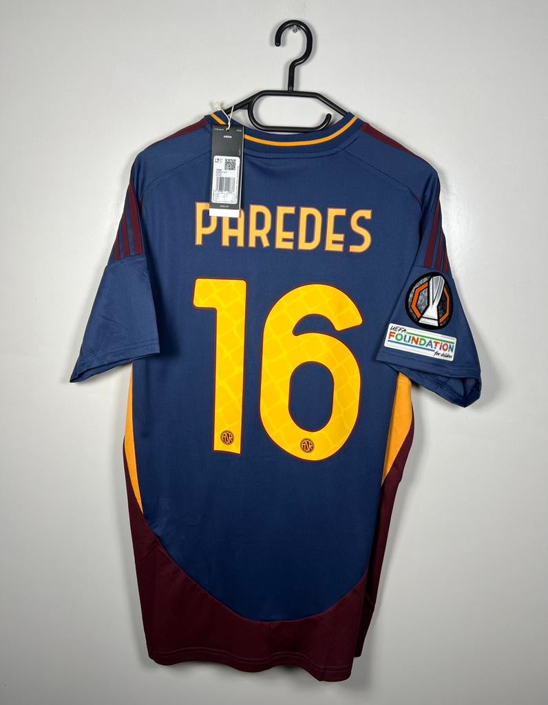 AS Roma 2024-2025 3e Paredes L, Ophalen of Verzenden, Zo goed als nieuw, Shirt
