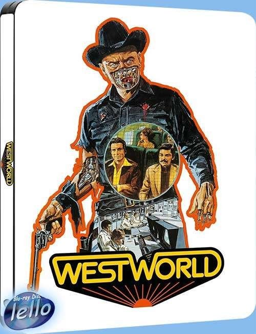 Blu-ray: Westworld (1973 Yul Brynner Richard Benjamin) IT SB, Cd's en Dvd's, Ophalen of Verzenden, Nieuw in verpakking, Thrillers en Misdaad