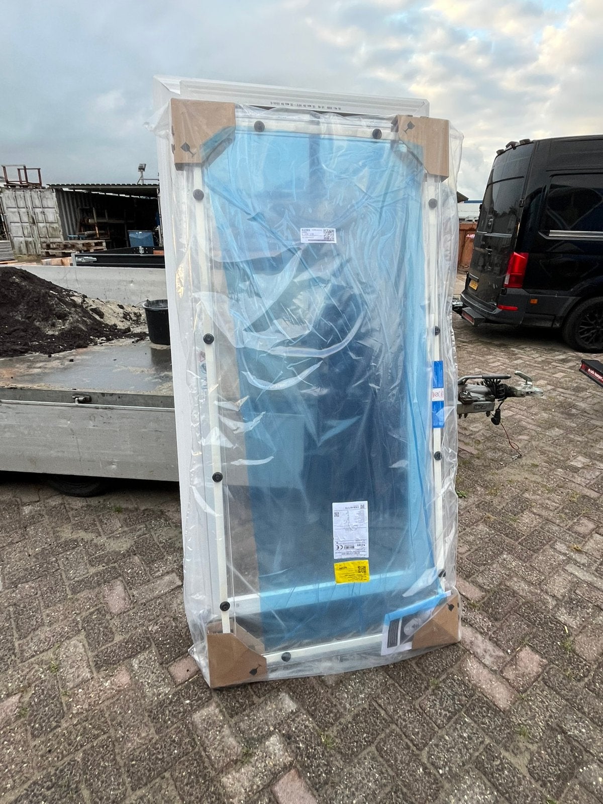 Lichtkoepel enkelwandig 75x175cm, Ophalen, 80 tot 120 cm, Nieuw, Geen idee