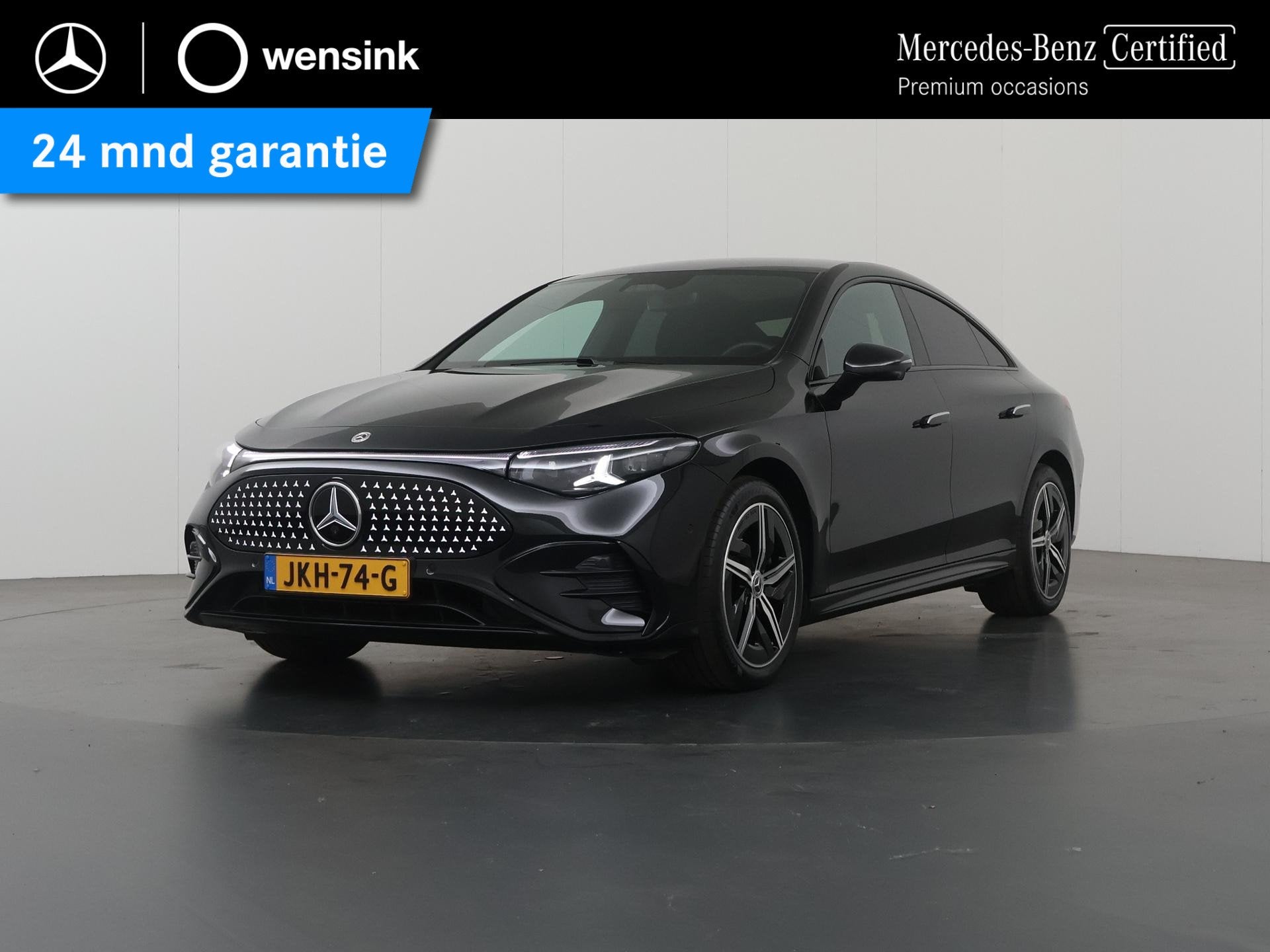 Mercedes-Benz CLA-klasse 250+ Launch Edition 85.5 kWh | AMG, Auto's, Achterwielaandrijving, Gebruikt, Zwart, 743 km