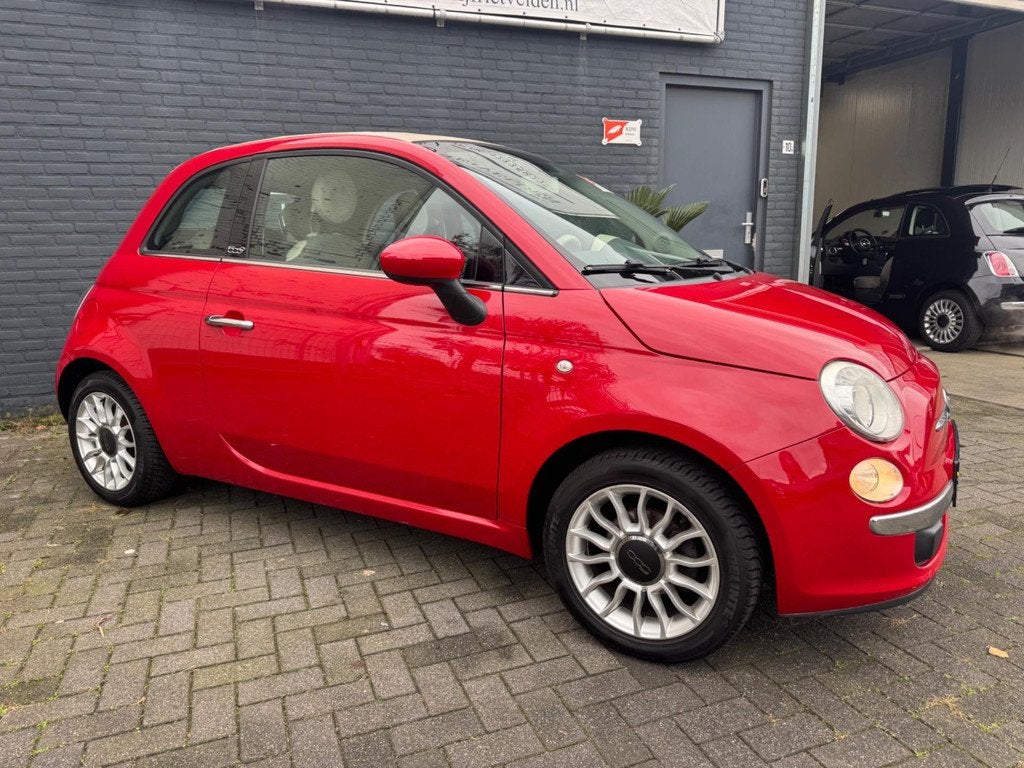 Fiat 500 1.2 Pop Blue&Me Cabrio! Inruil mogelijk! (bj 2011), Auto's, Euro 5, Stof, Gebruikt, 4 cilinders