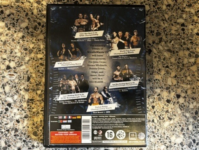 WWE Backlash 2007, Engels, Nederlands, Overige typen, Ophalen of Verzenden