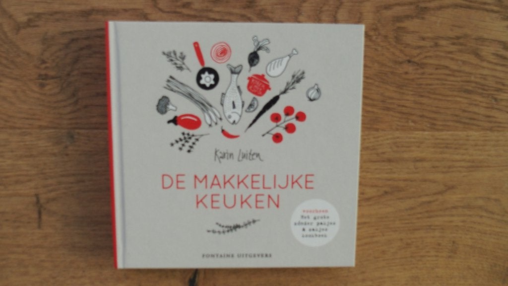 De makkelijke keuken - Karin Luiten, Boeken, Karin Luiten, Ophalen of Verzenden, Zo goed als nieuw, Hoofdgerechten