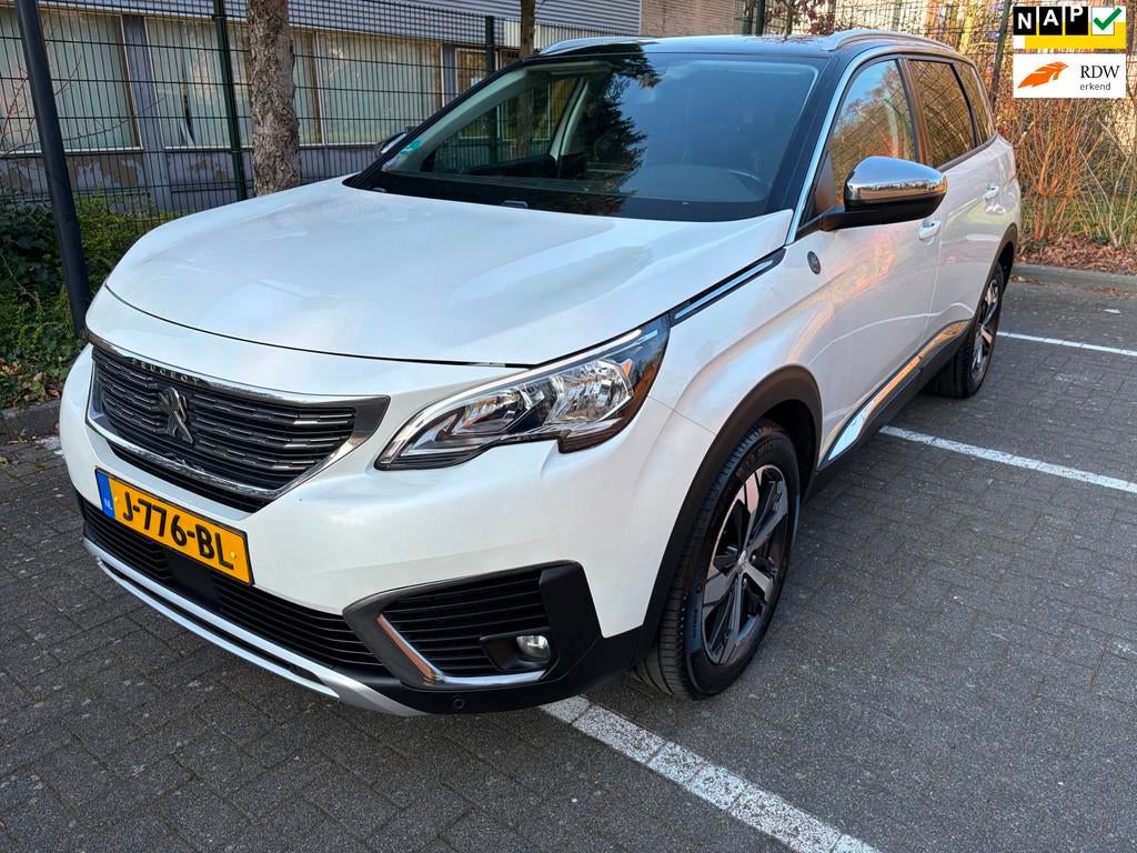 Peugeot 5008 1.2 PureTech Crossway Avantage / Automaat / 7-p, Auto's, Peugeot, Bedrijf, Te koop, 360° camera, ABS, Achteruitrijcamera