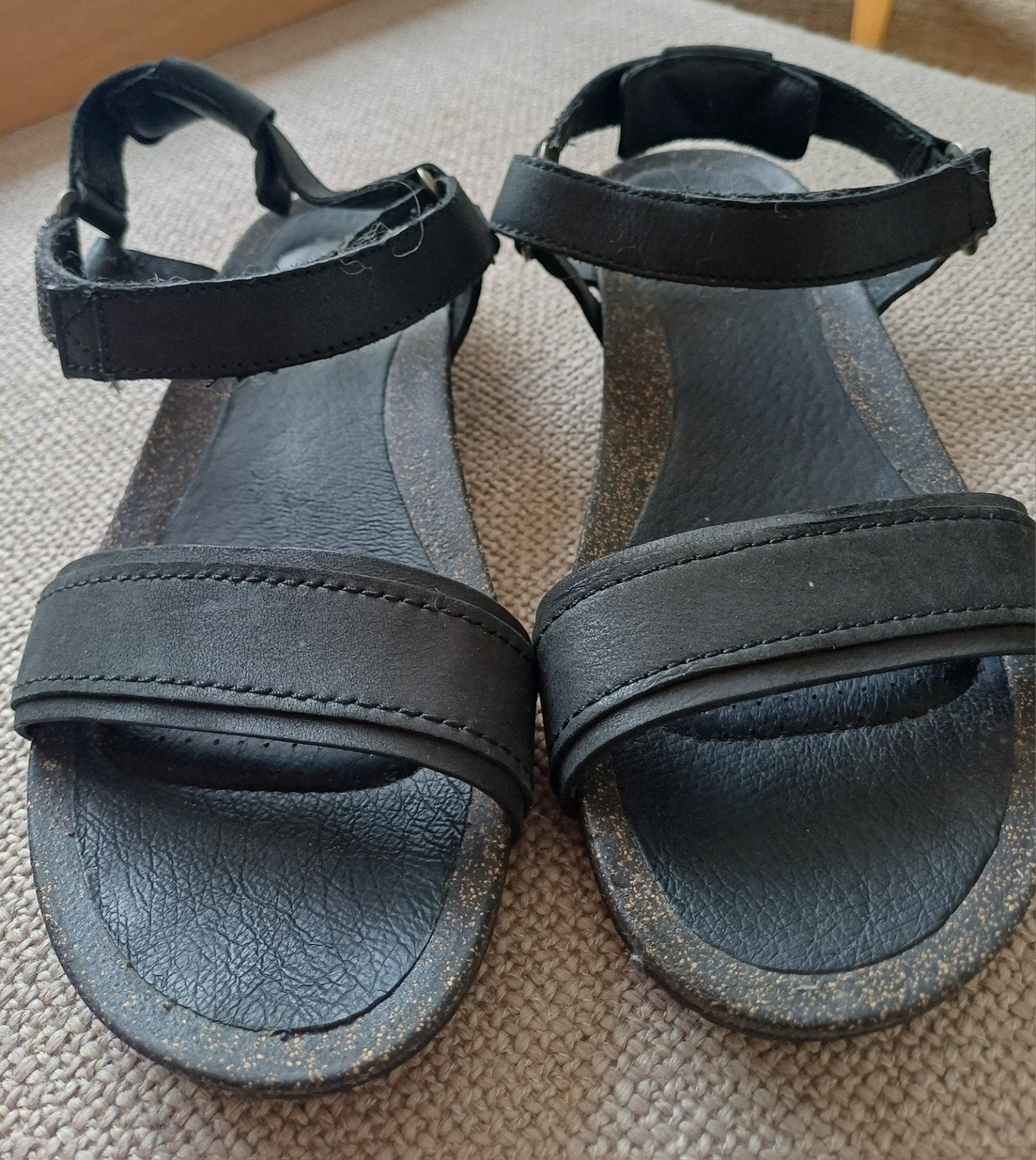 Teva sandalen zwart maat 38, Ophalen of Verzenden, Zo goed als nieuw, Zwart, Sandalen of Muiltjes