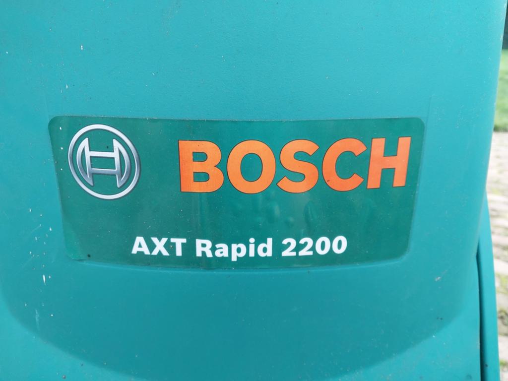 Bosch AXT Rapid 2200 Hakselaar - Zeer Goede Staat, Tuin en Terras, Hakselaars, Ophalen, Gebruikt, Elektrisch, Bosch