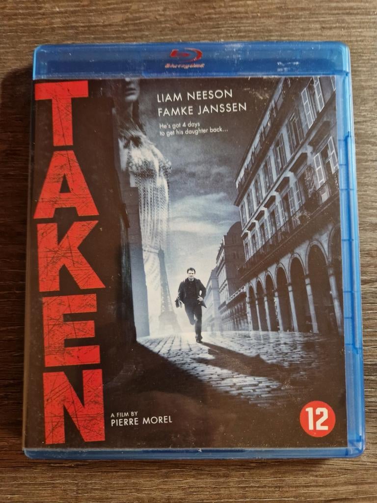 Taken (2008) blu-ray, Ophalen of Verzenden, Zo goed als nieuw, Thrillers en Misdaad